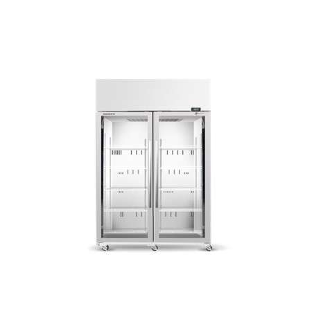 Skope ActiveCore SKT1300N-A 2 Glass Door Display or Storage Fridge