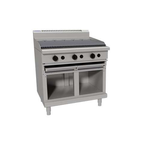 Waldorf Bold CH8900G-CB – 900mm Gas Chargrill – Cabinet Base