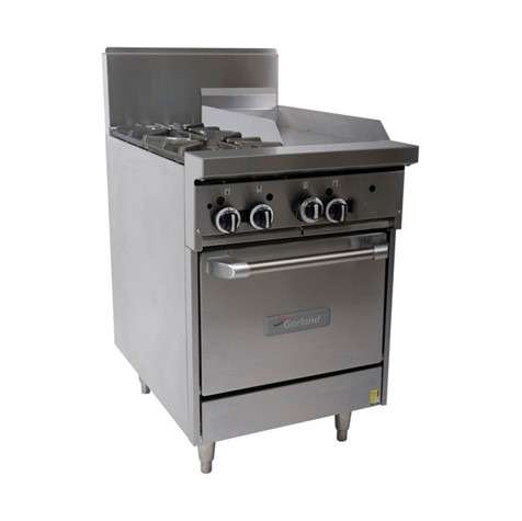 Garland 2 Open Top Burners, 300mm Griddle, 1 Space Saver Oven