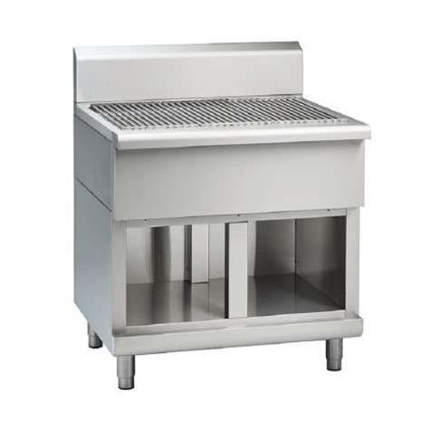 Waldorf 800 Series SF8900-CB – 900mm Solid Fuel Grill – 215mm Splashback Version – Cabinet Base