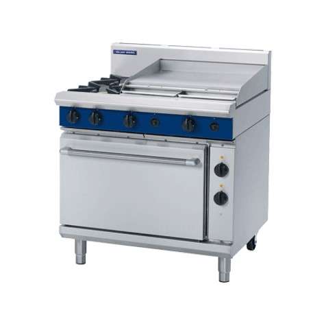 Blue Seal Evolution Series GE506B – 900mm Gas Range Electric Static Oven