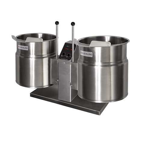 Cleveland TKET12T Twin 45L Electric Tabletop Steam Jacketed Kettle