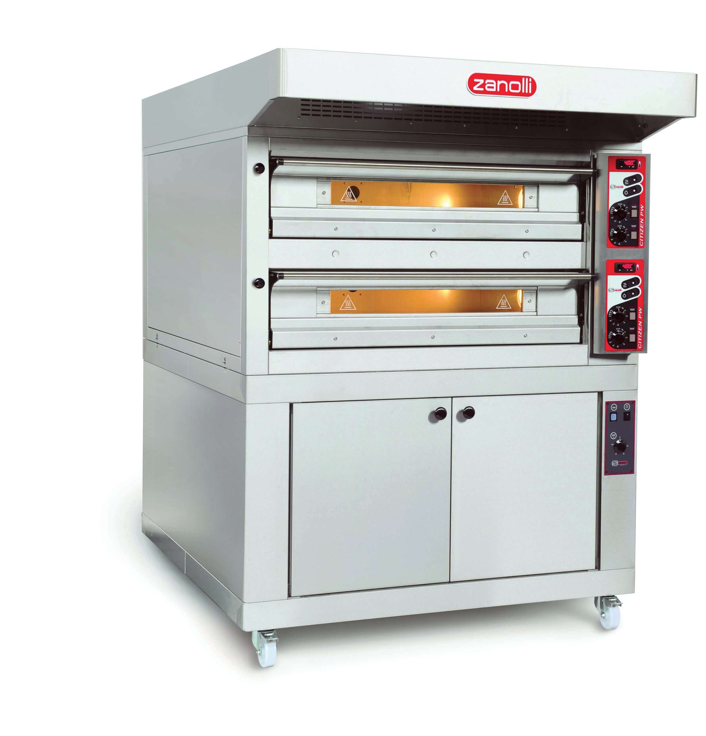 Zanolli Citizen PW Series Electric 9 pizza double deck pizza oven