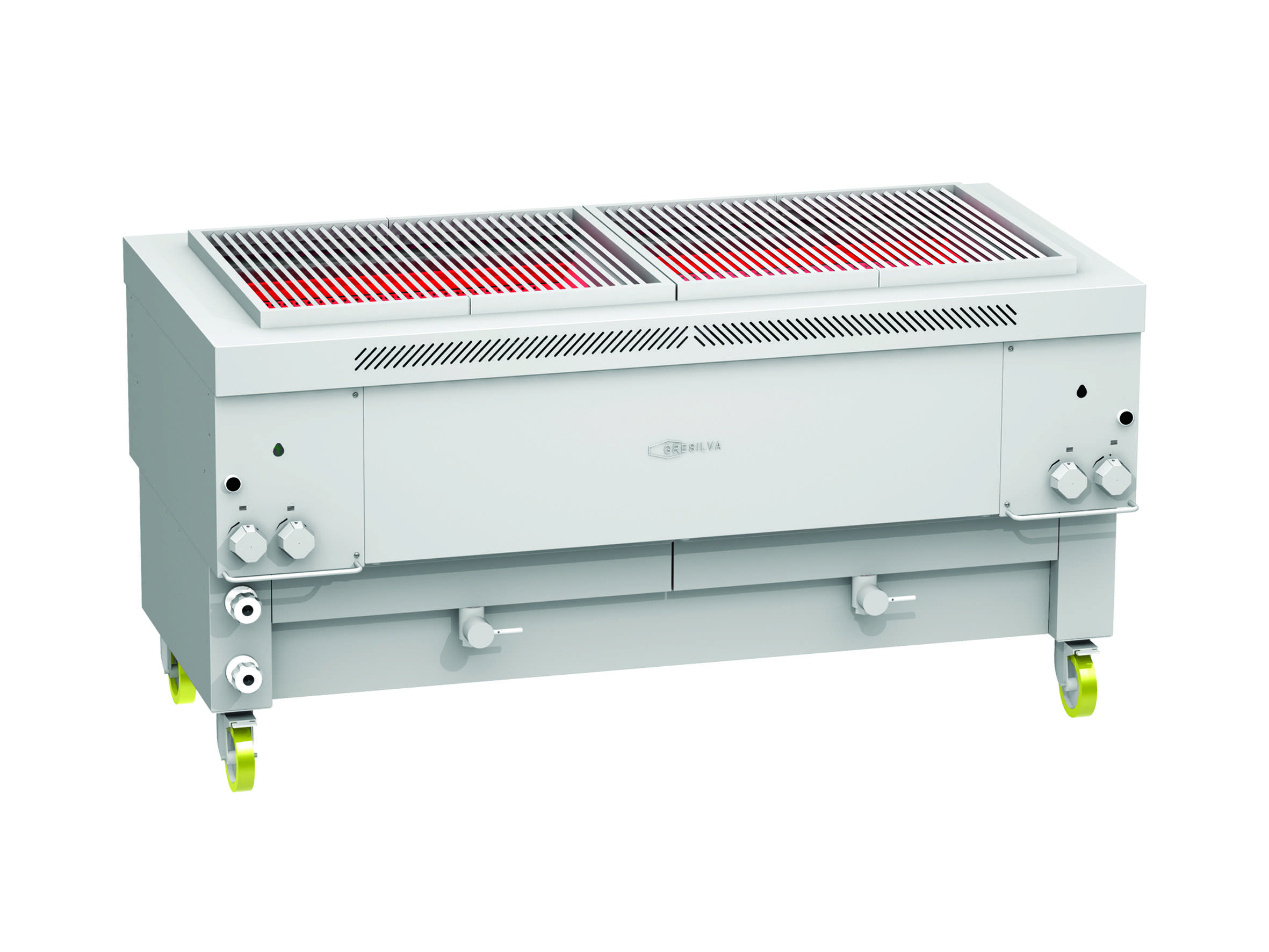 Gresilva Horizontal Fixed Mega Gas Grill