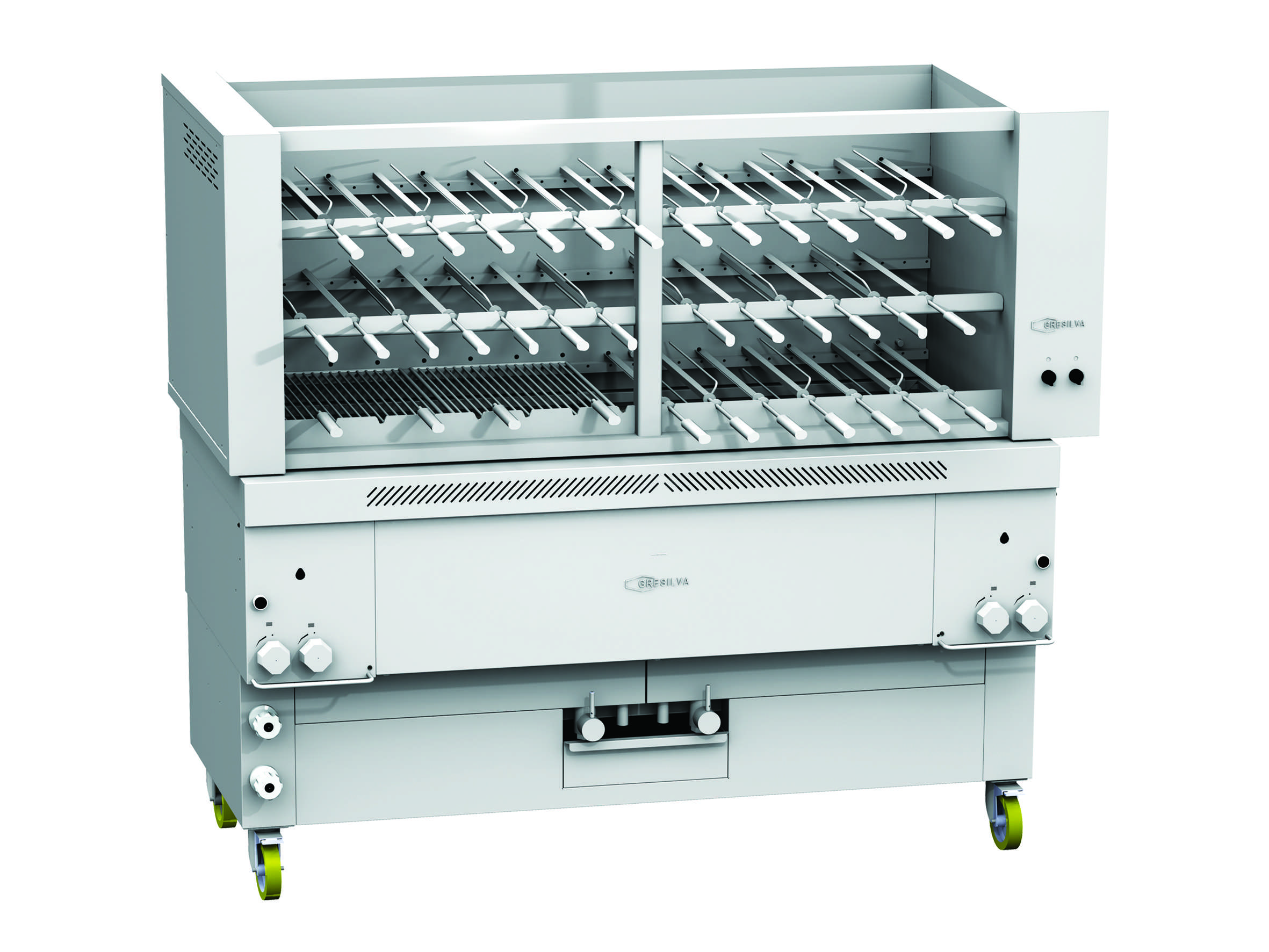 Gresilva Horizontal Multifuction Gas Rodizio Grill