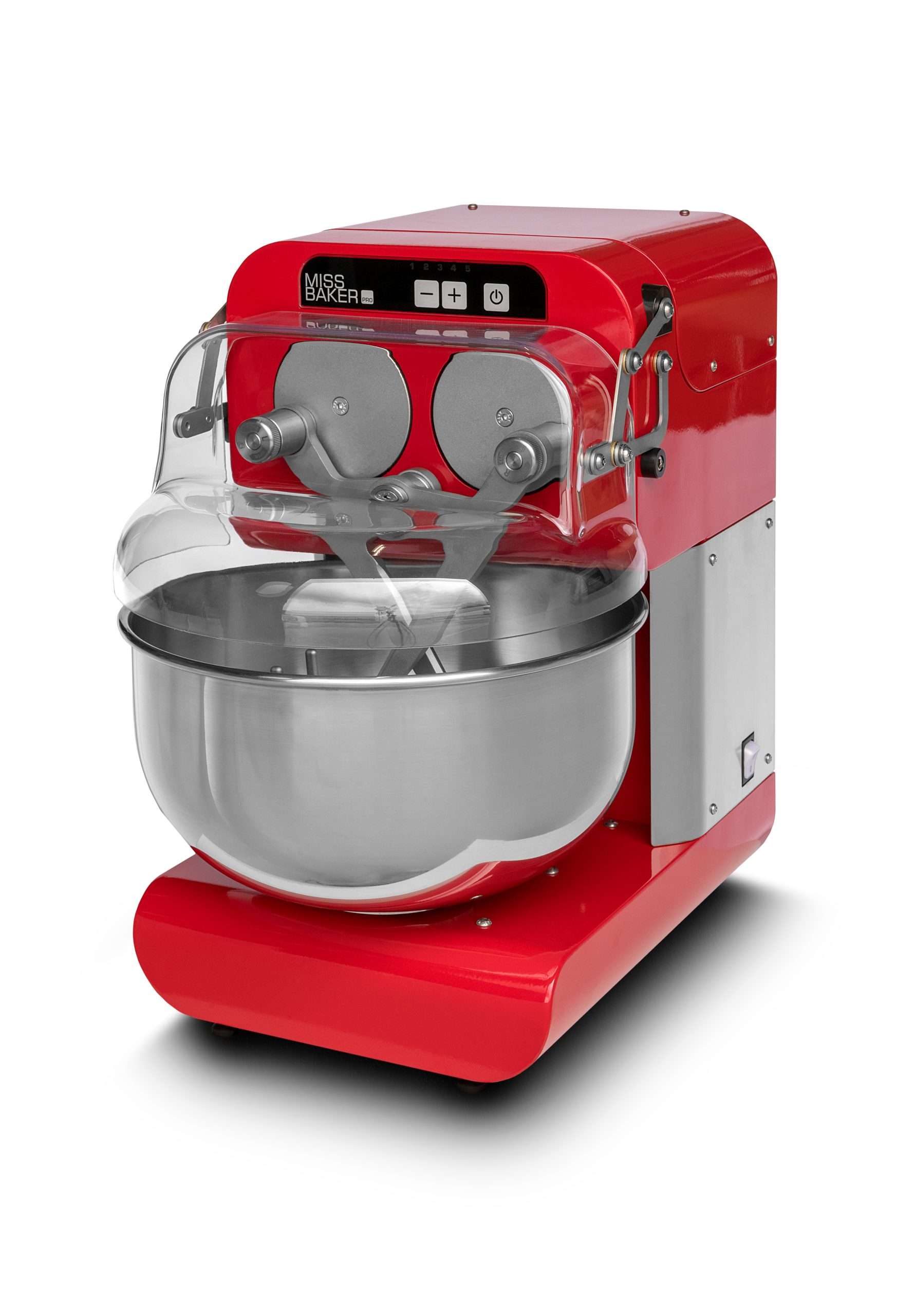 Miss Baker Pro – 4.5kg finished /10 Litre Double Arm Mixer, 5 speed, Red
