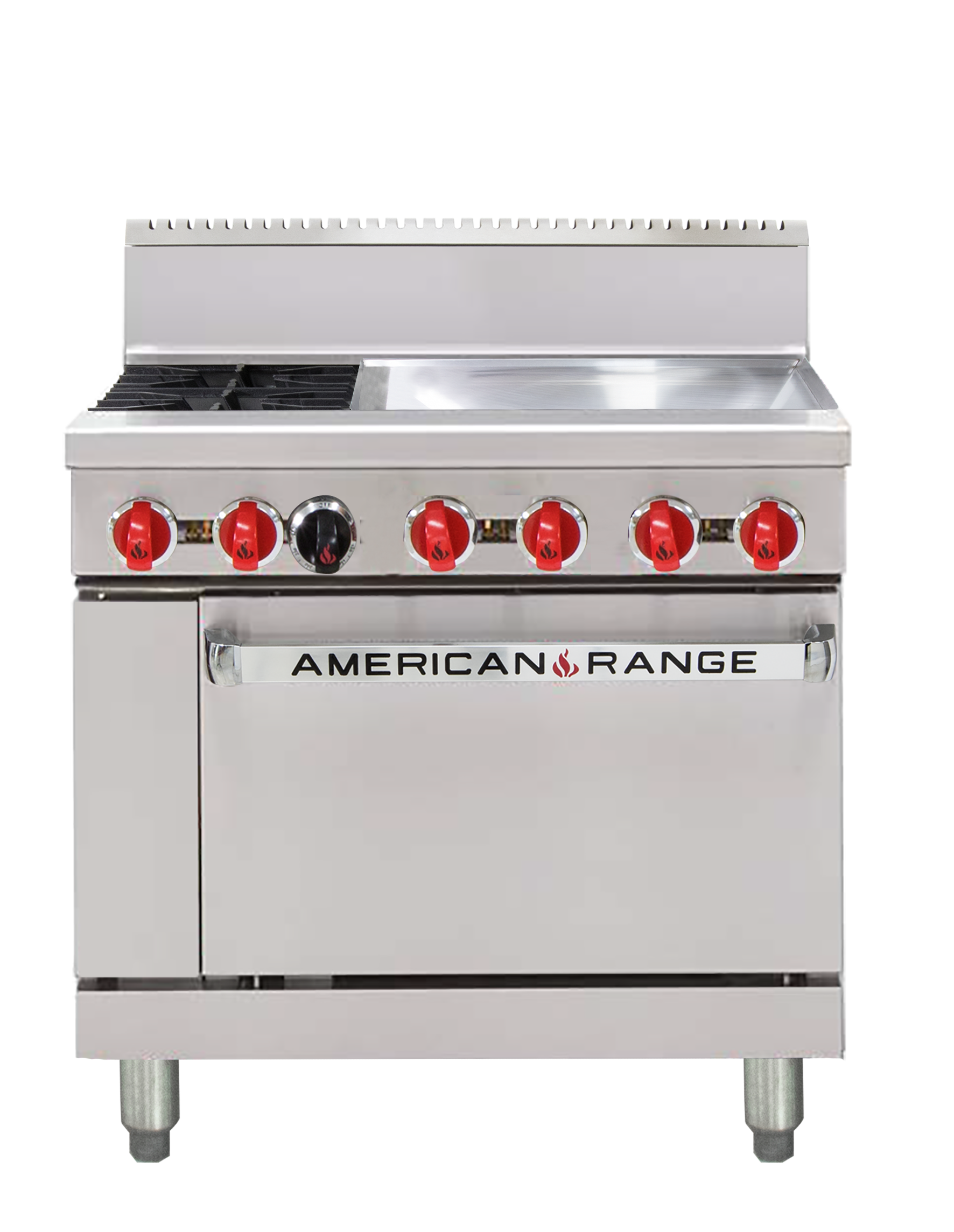 American Range 36″ Oven Range AAR.2B.24G