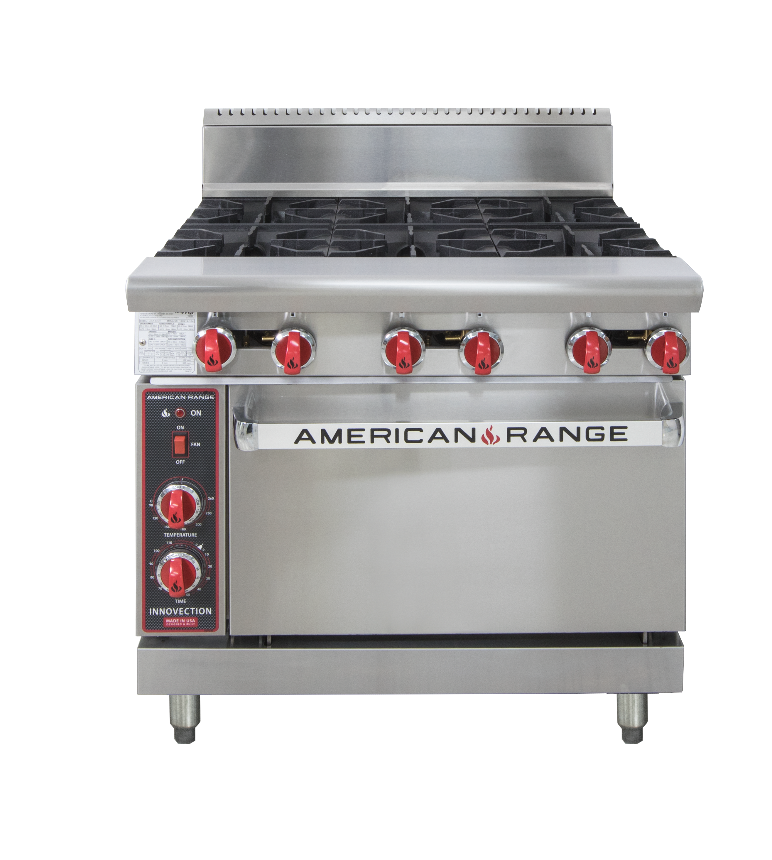 American Range 36″ Innovection Oven Range AAR.6B.NV