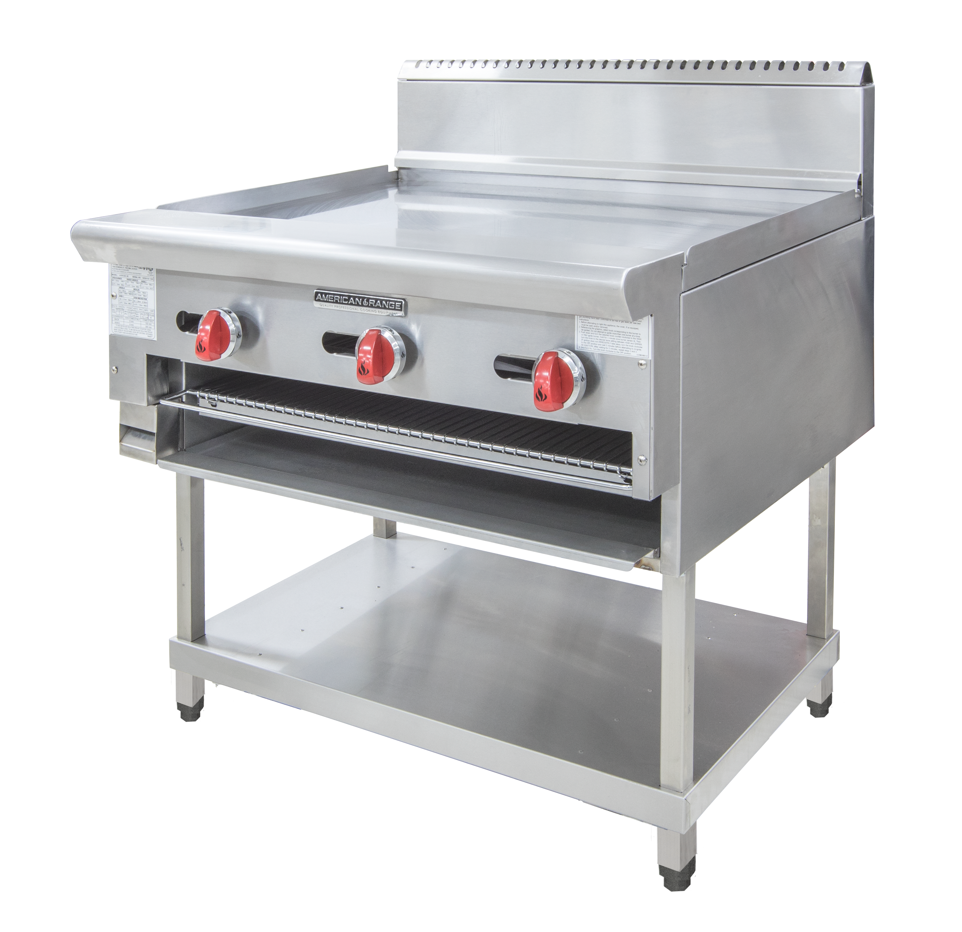 American Range Combination Griddle Salamander AARG.36