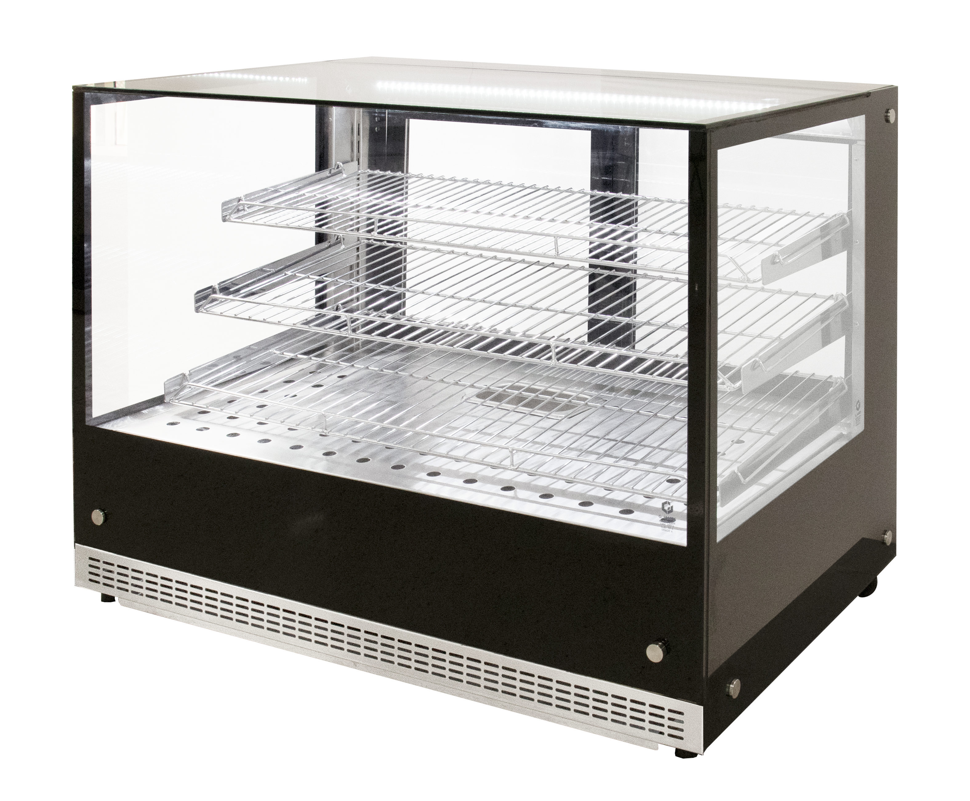 Airex Countertop Heated Square Food Display AXH.FDCTSQ.09 – 900mm Wide