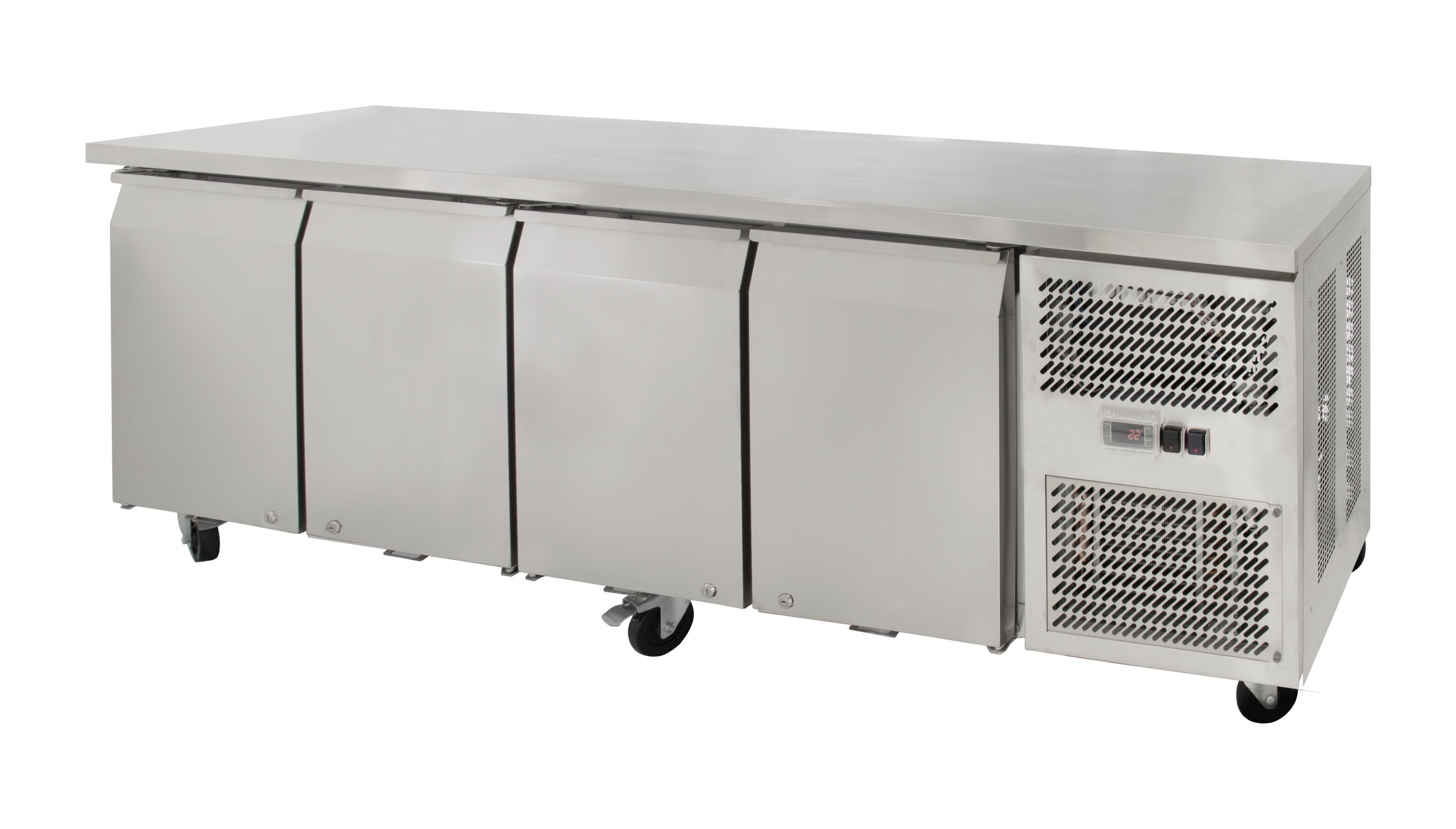 Airex 4 Door Undercounter Refrigerated Storage AXR.UCGN.4