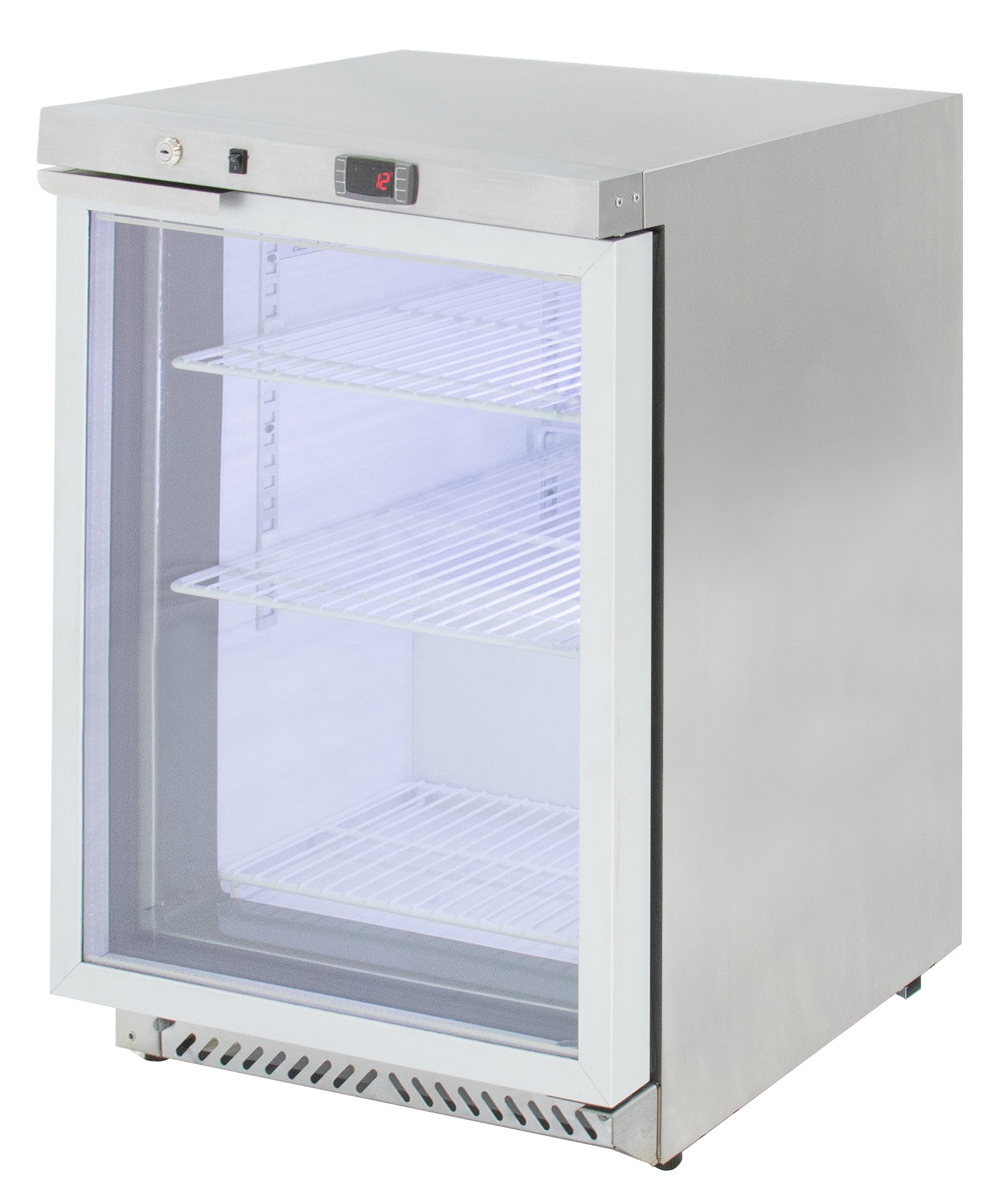 Airex Single Glass Door Undercounter Refrigerated Storage AXR.UC.1G