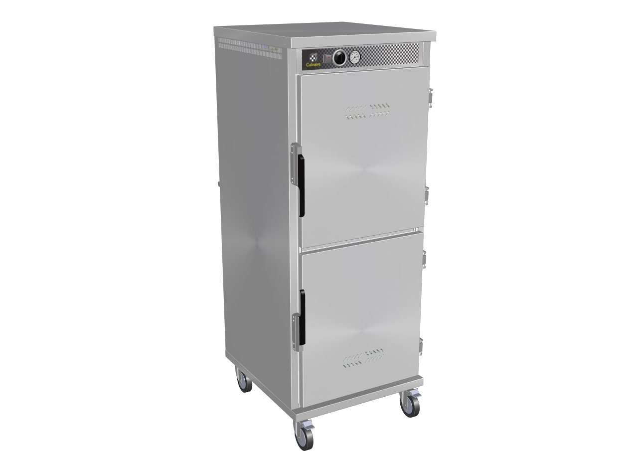 Culinaire Full Height Vertical Hot Cupboard with Half Doors CH.VHC.SD2.3011