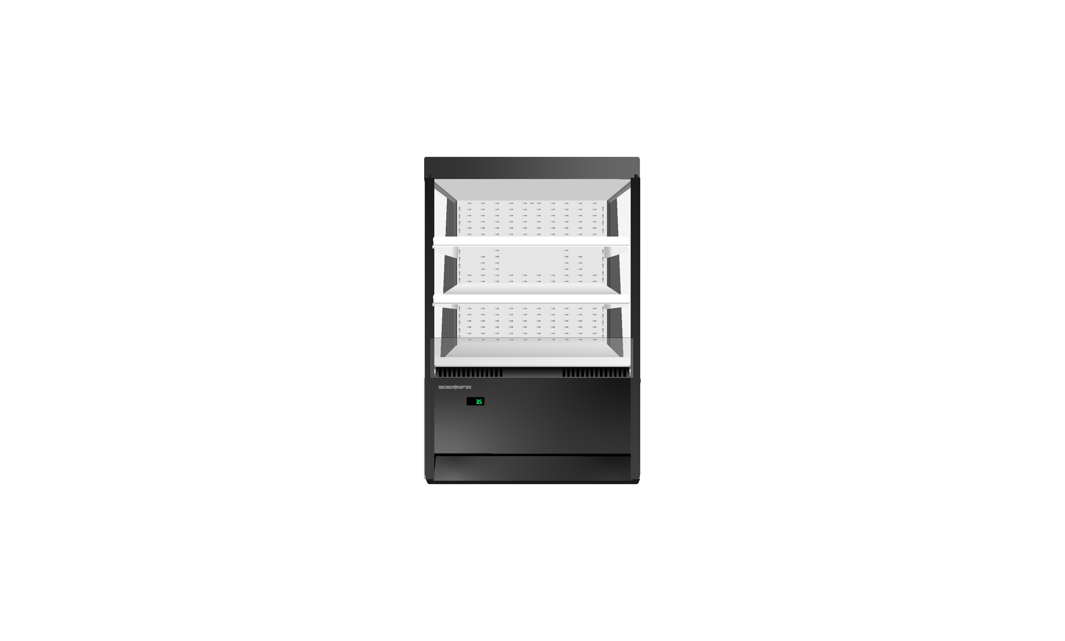 Skope OD360N Open Deck Fridge - Image 2