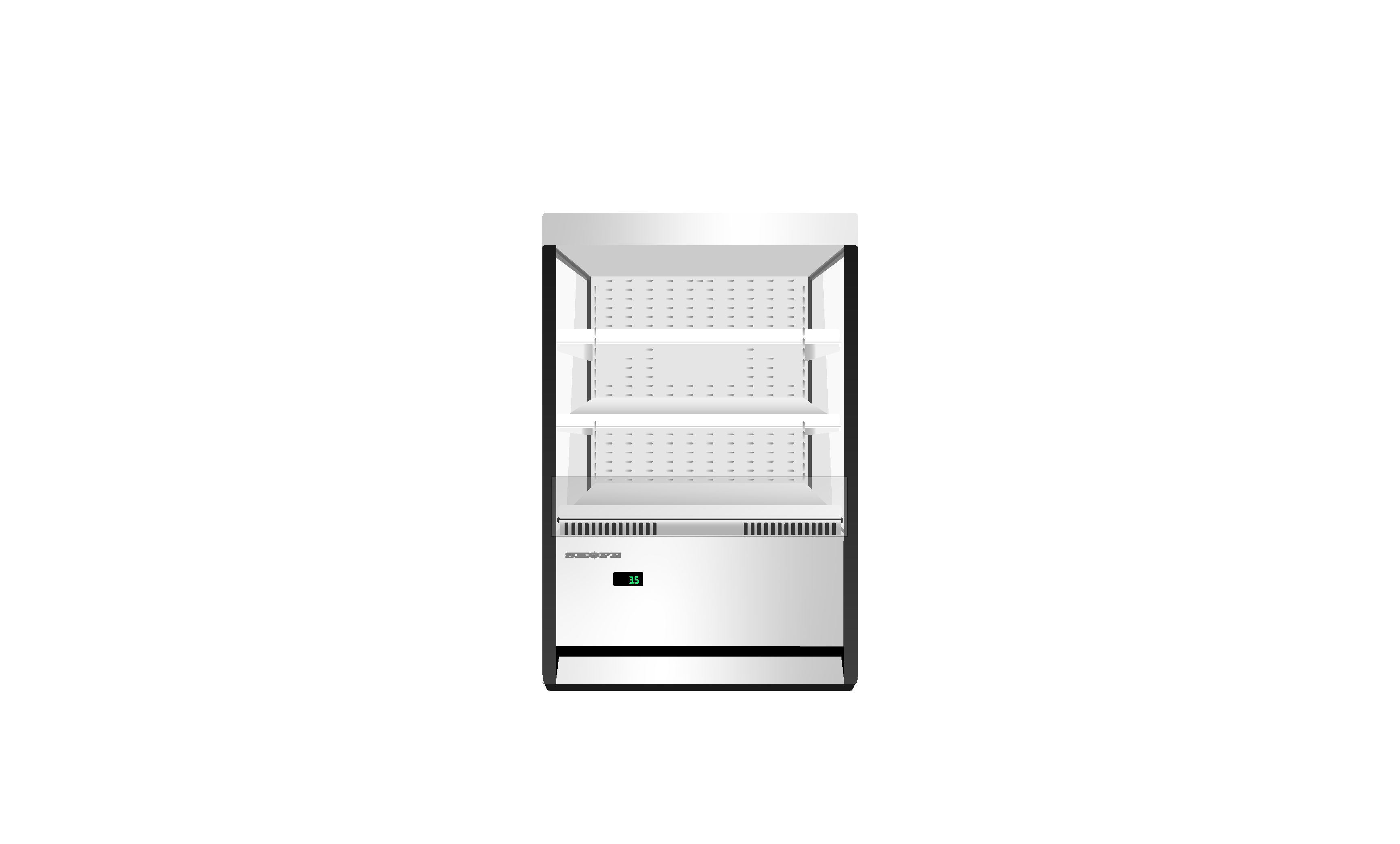 Skope OD400N Open Deck Fridge