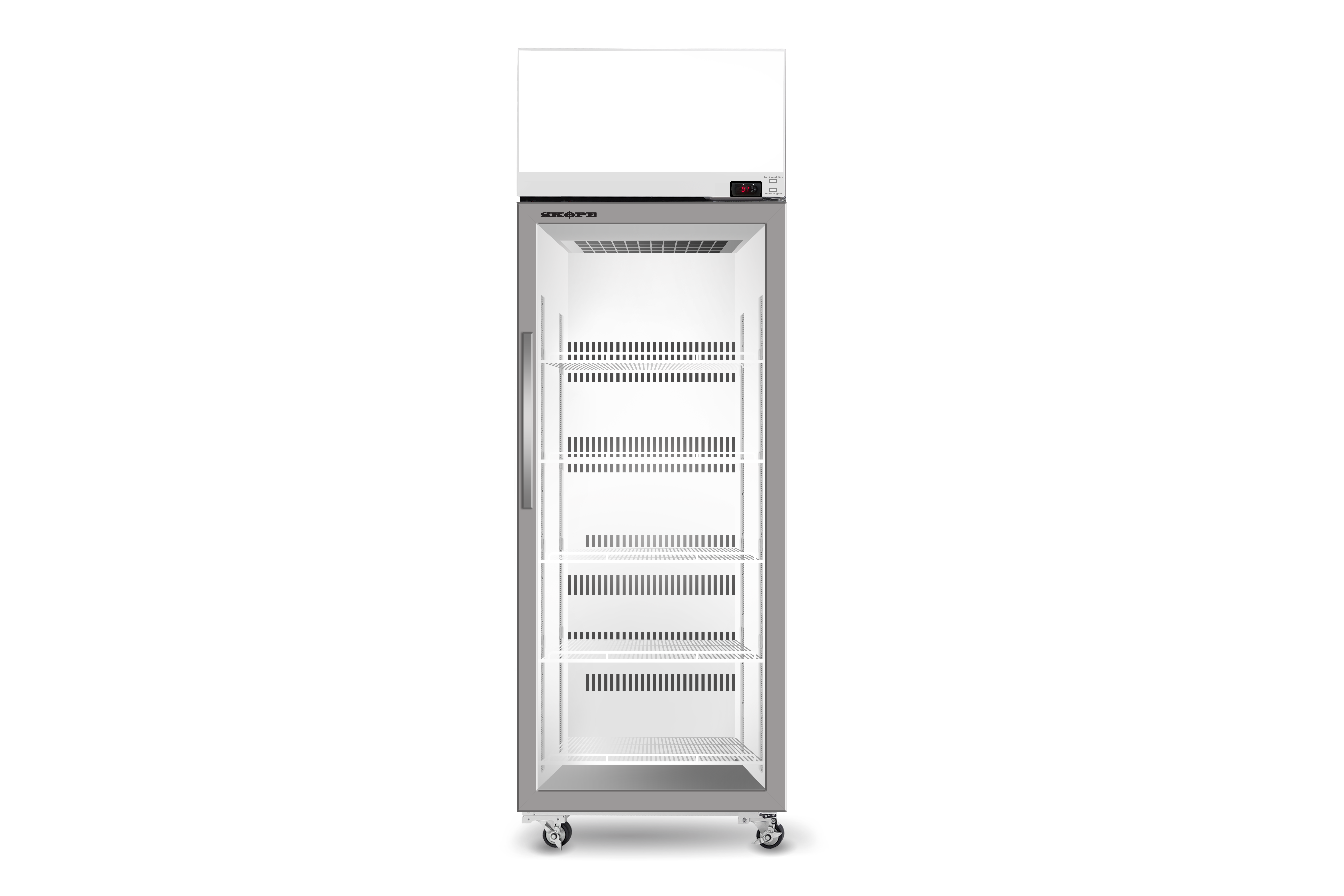 Skope EziCore TCE650N 1 Glass Door Display or Storage Fridge