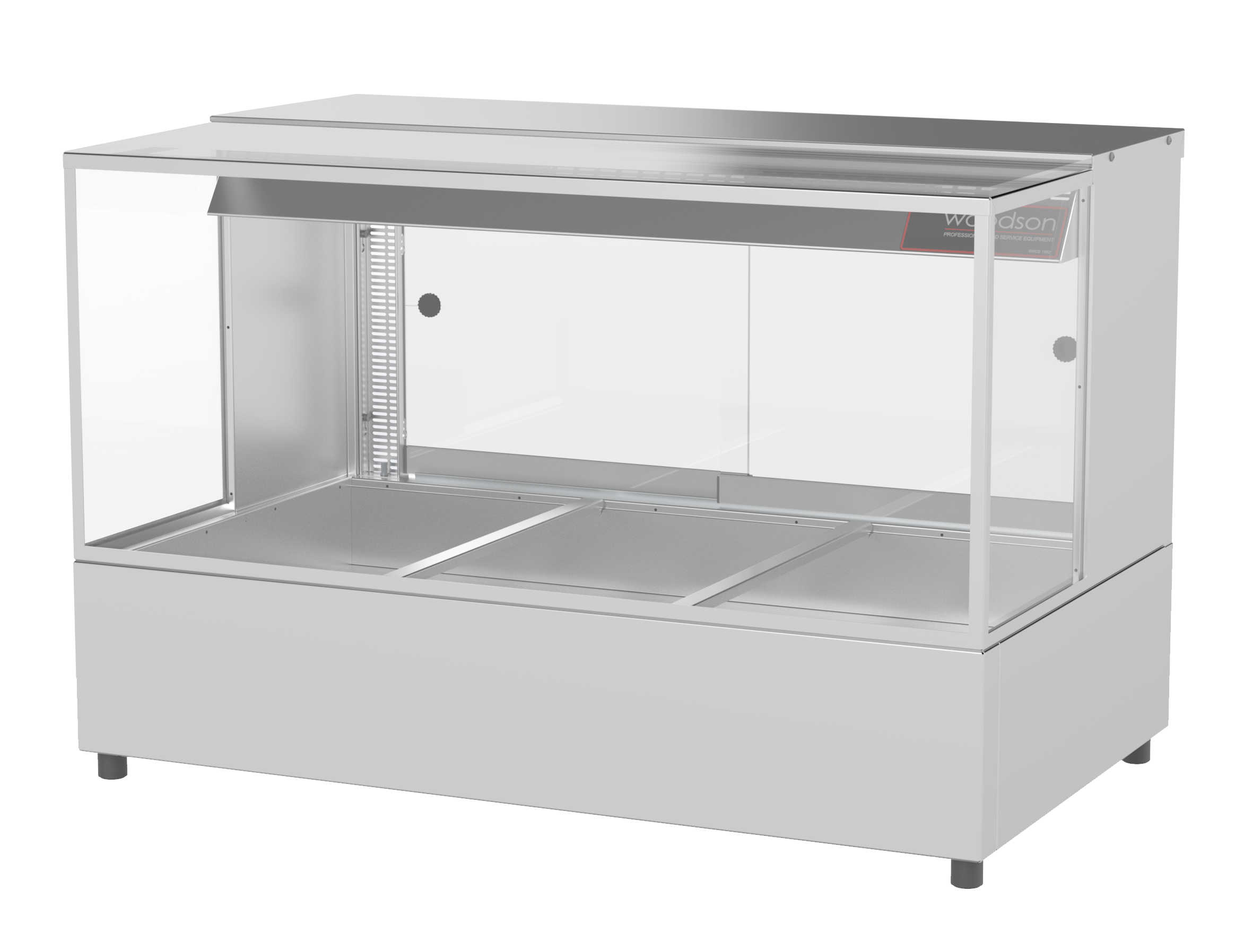 Woodson 3 Module Square Hot Food Display W.HFSQ23