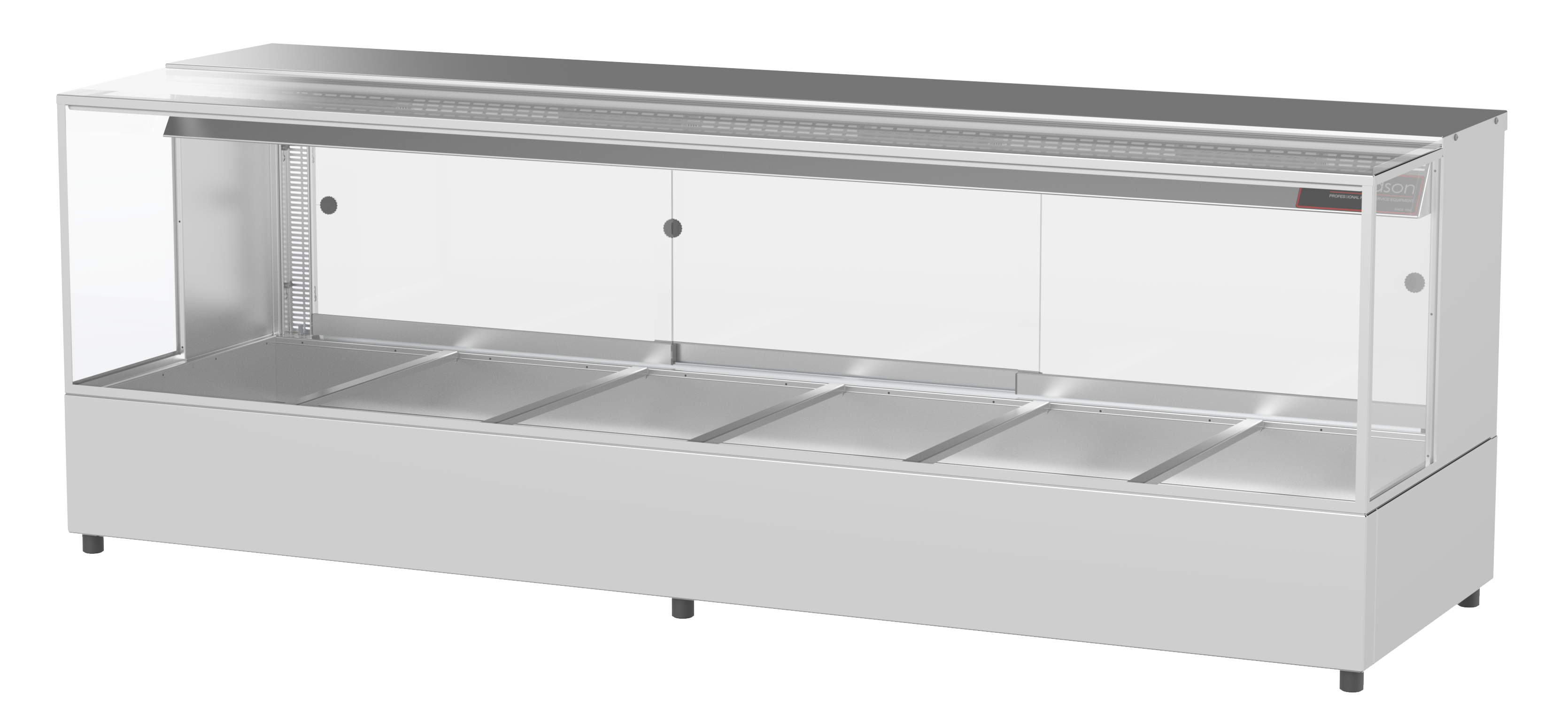 Woodson 6 Module Square Hot Food Display W.HFSQ26