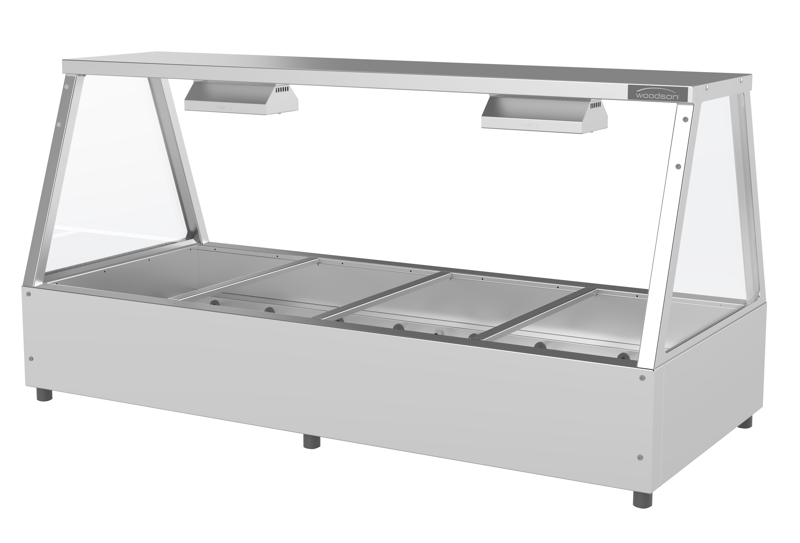 Woodson 4 Module Self Serve Hot Food Display W.HFSS24