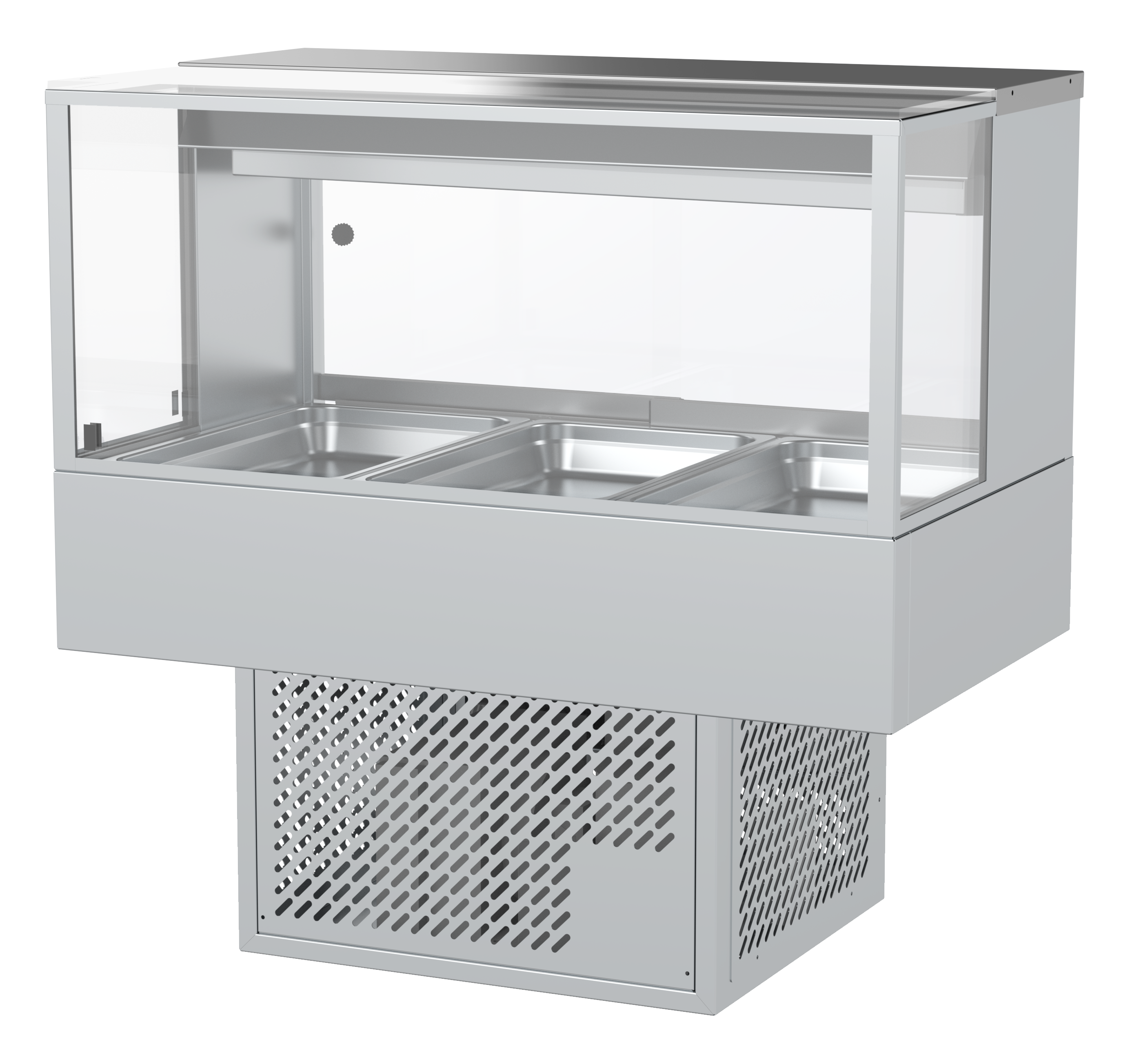 Woodson 3 Module Square Cold Food Display WR.CFSQ23