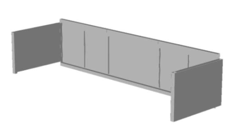 Woodson Trolley Panel W.TRP23H