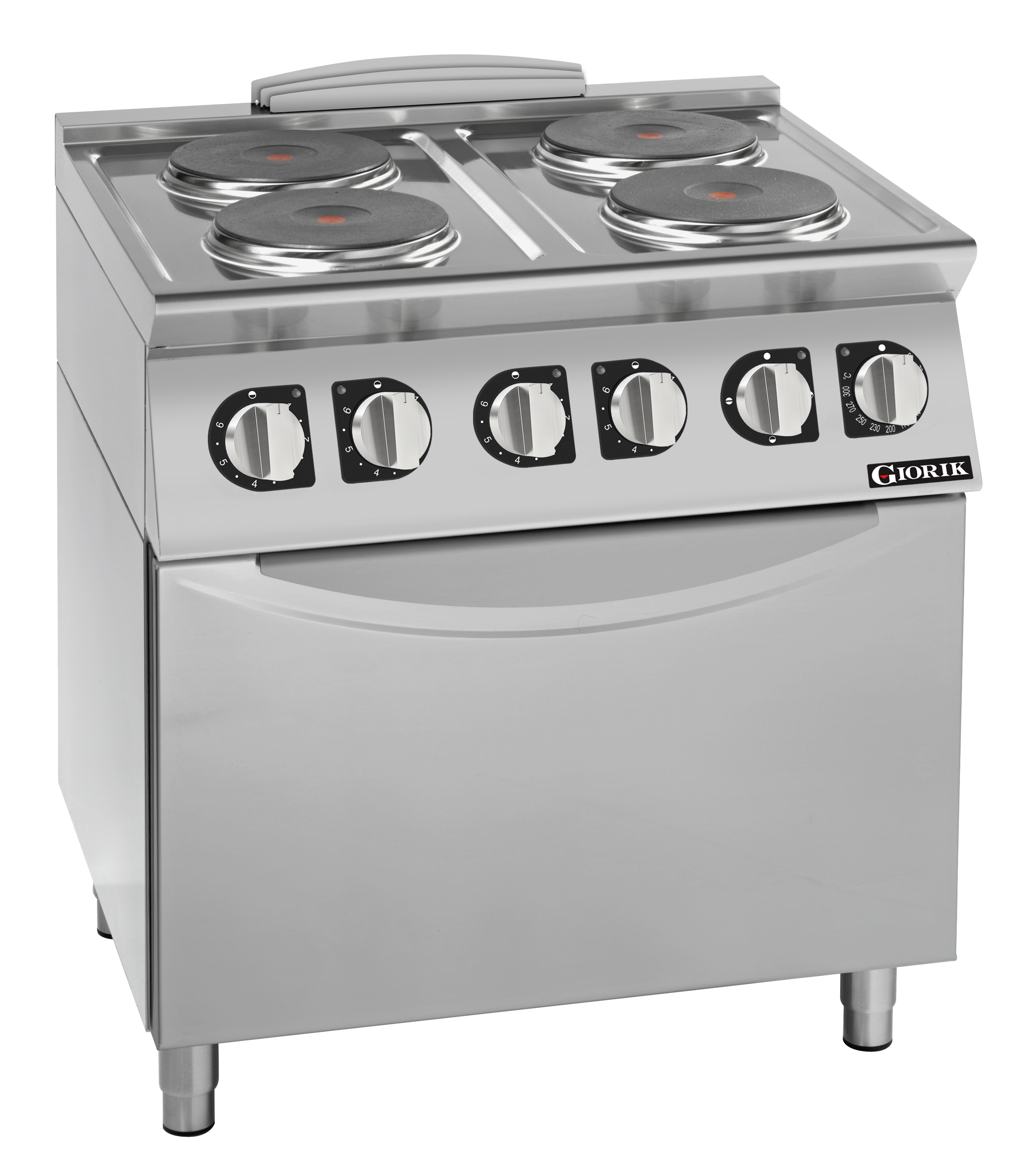 Giorik 700 Series 4 Zone Electric Range on Electric Oven CE74TET