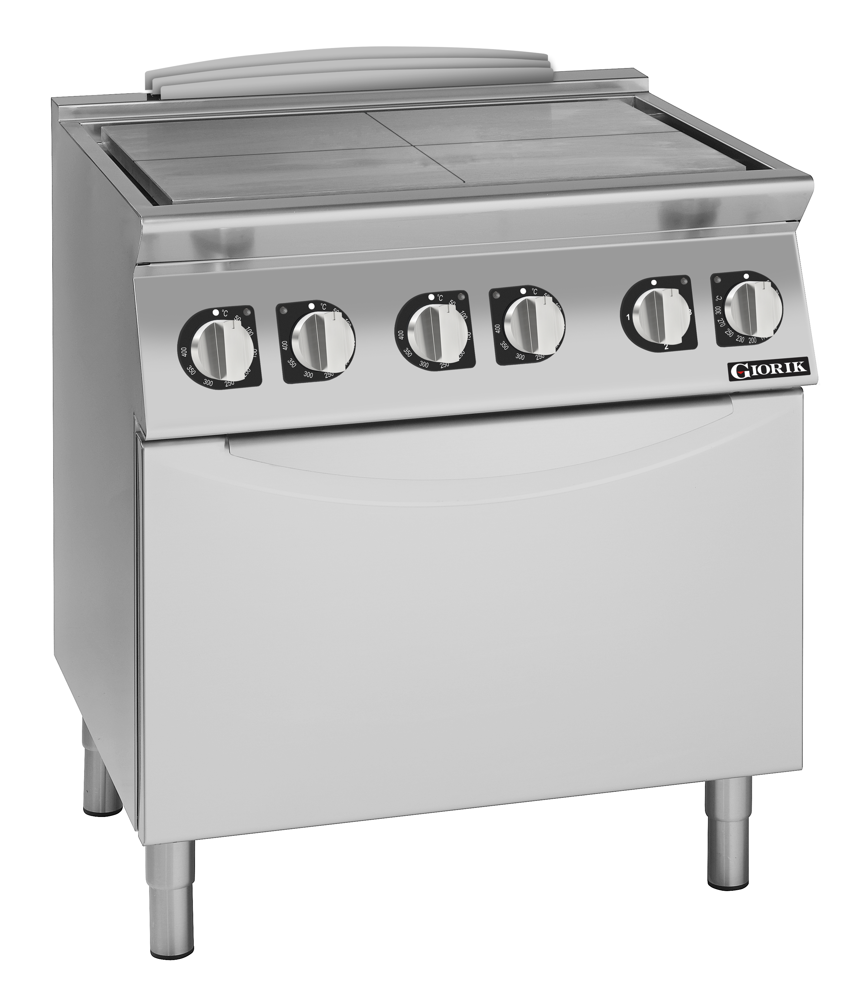 Giorik 700 Series 800mm wide Electric Solid Top on Electric Oven TE740ET