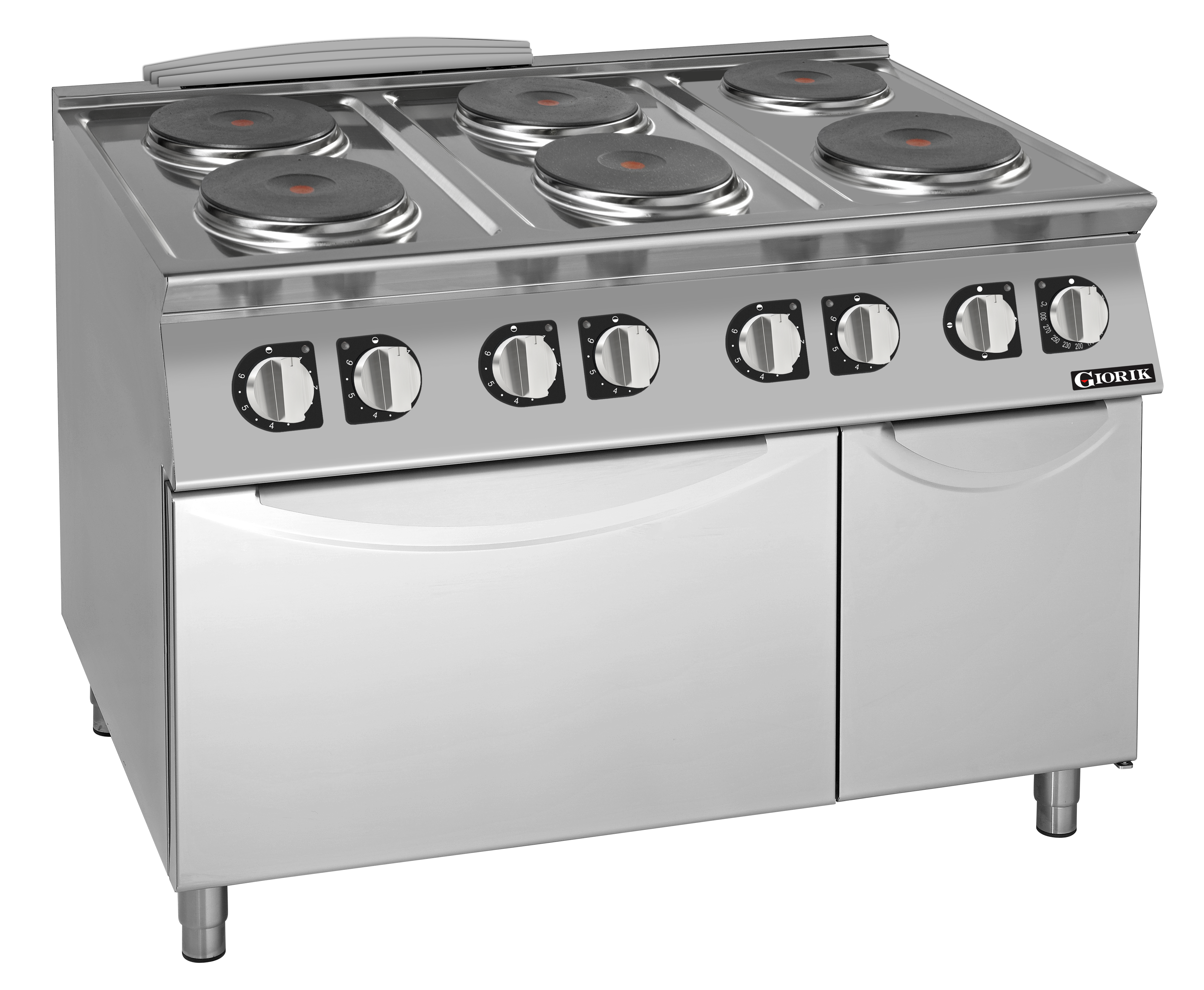 Giorik 700 Series 6 Zone Electric Range on Electric Oven CE76TET