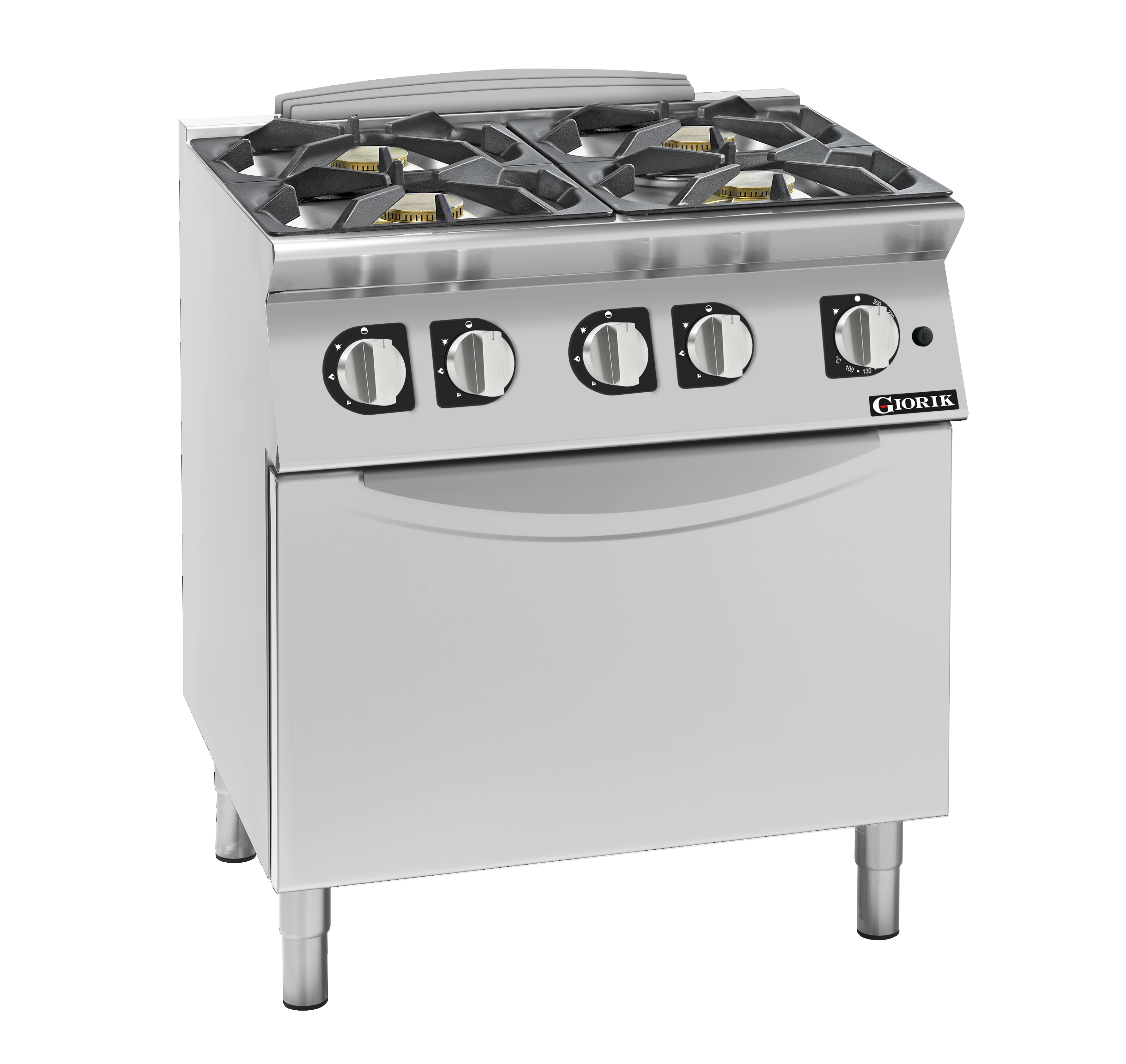 Giorik 700 Series 4 Burner Gas Range on Gas Oven CG740FT