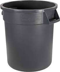 Carlisle Bronco Grey Round Bin 34101023