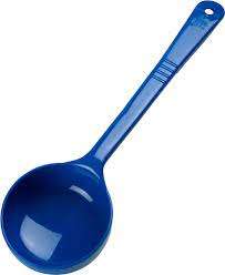 Carlisle Measure Miser Blue Measuring Solid Spoon 399214