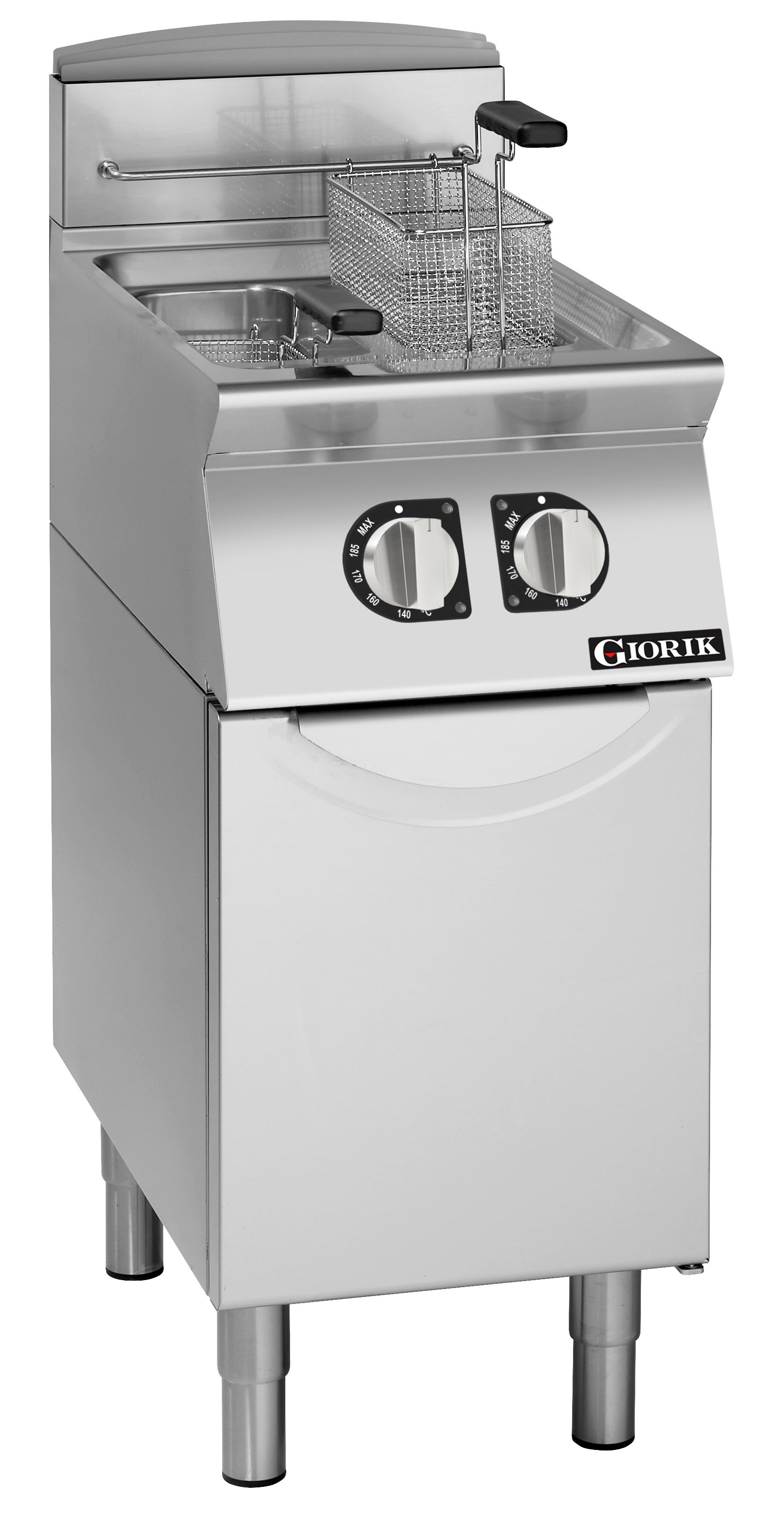 Giorik 900 Series – Gas Fryer Split Pan 8+8 Litre FG9207TT