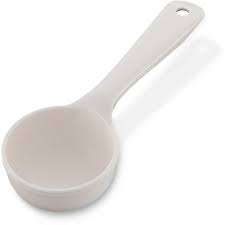 Carlisle Measure Miser White Measuring Solid Spoon 492602