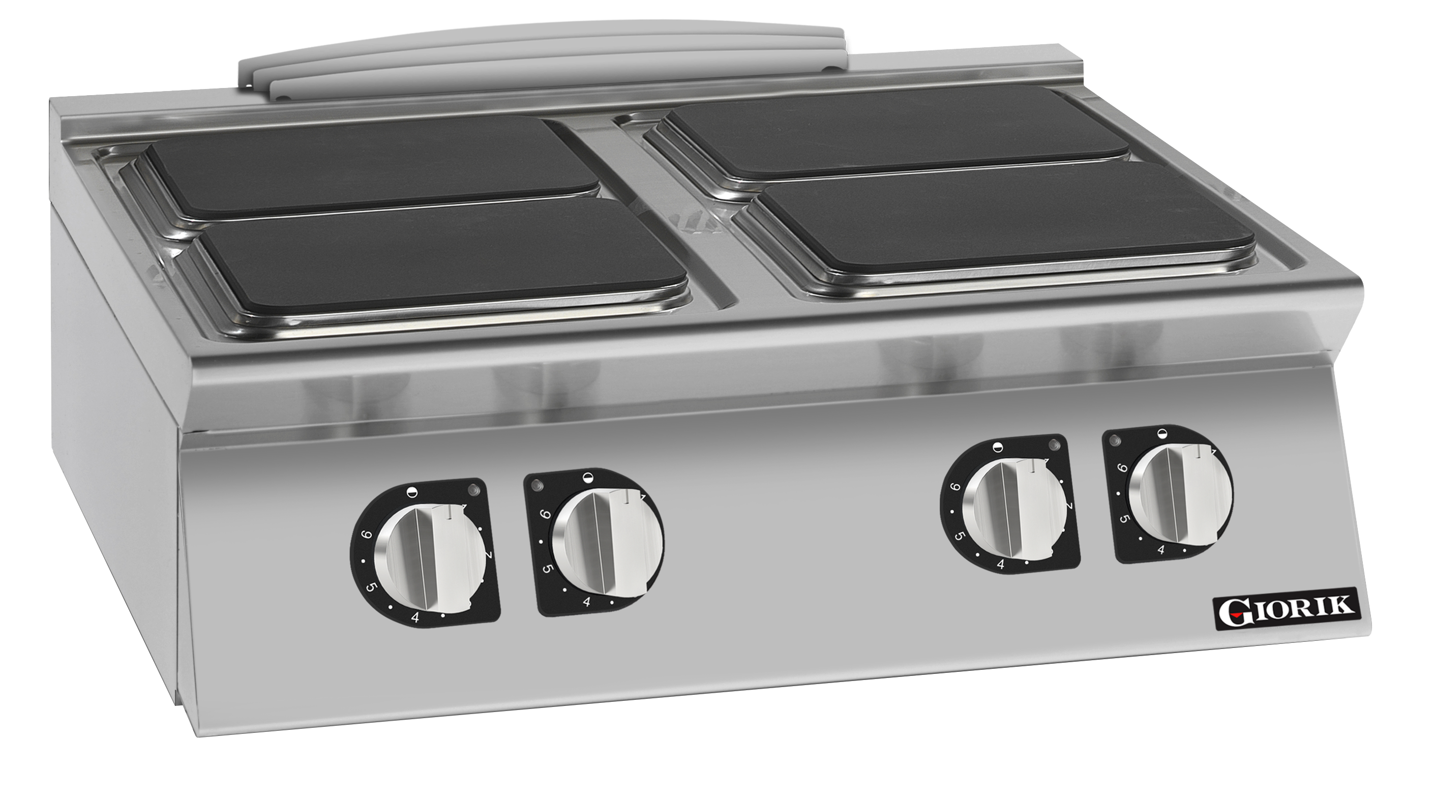 Giorik 900 Series – Electric Boiling Top – 4 Square Hot Plates CE94QTT