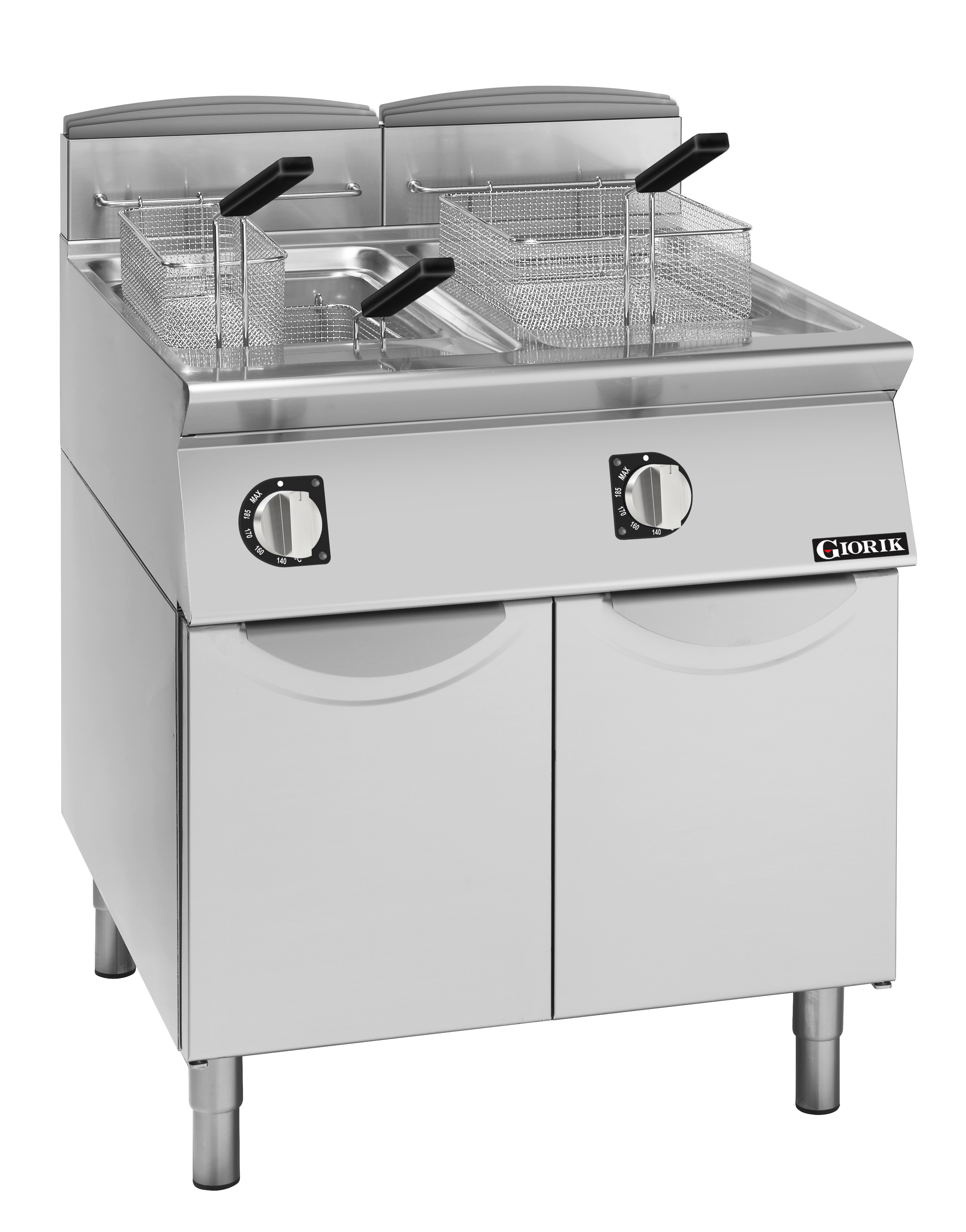 Giorik 900 Series – Gas Fryer Double Pan 21+21 Litre FG9821PT