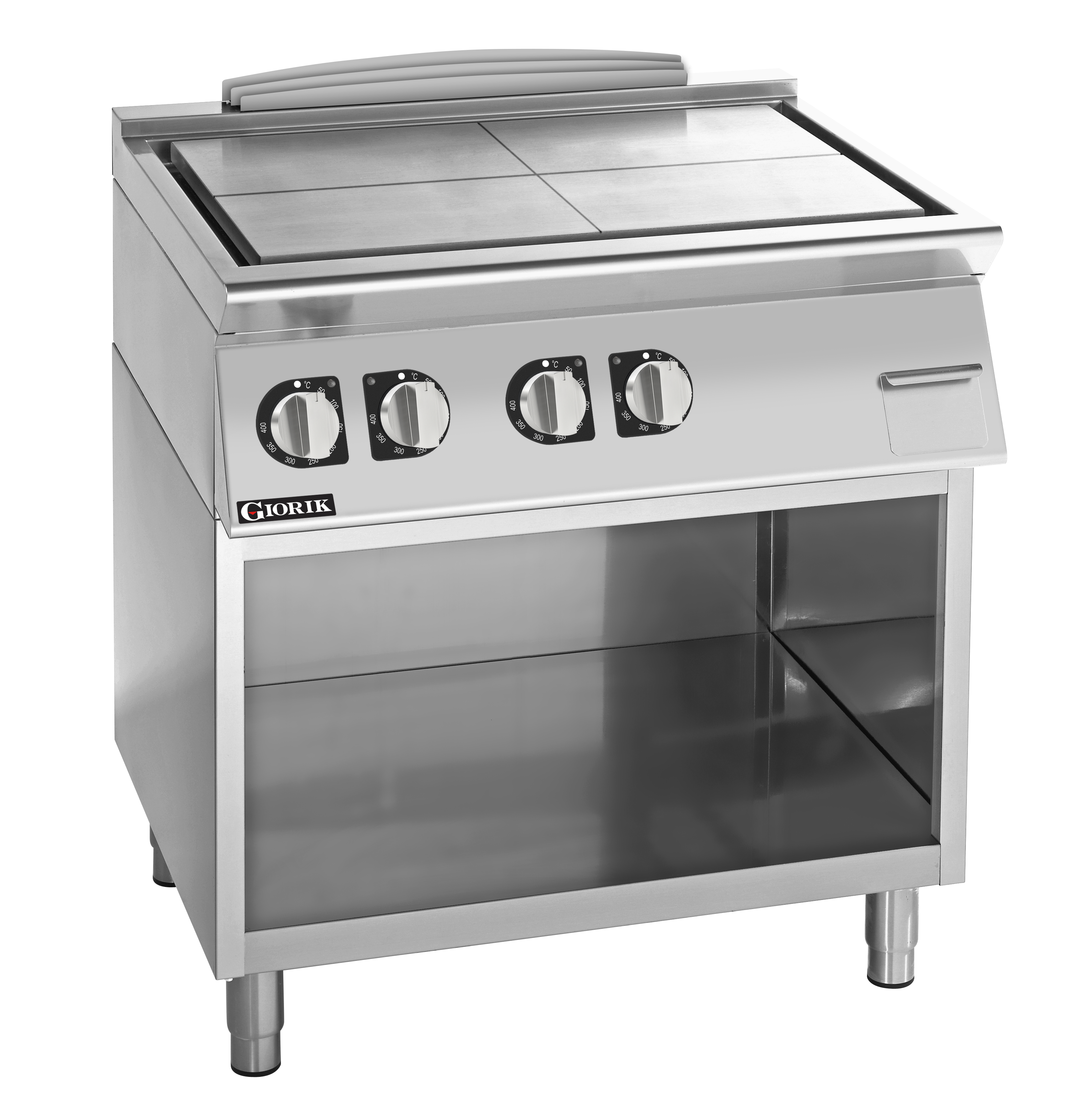 Giorik 700 Series 800mm wide Gas Solid Top on Open Base TG740GT