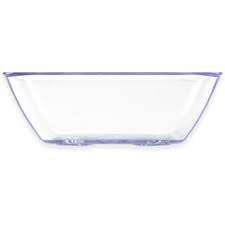 Carlisle Clear SAN Square Bowl DXSB607