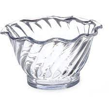 Carlisle Clear SAN Tulip Bowl DXSWC507