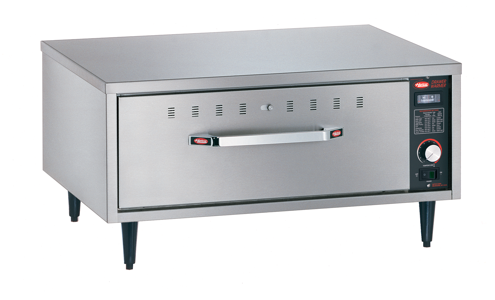 Hatco Free Standing Drawer Warmer HDW-1