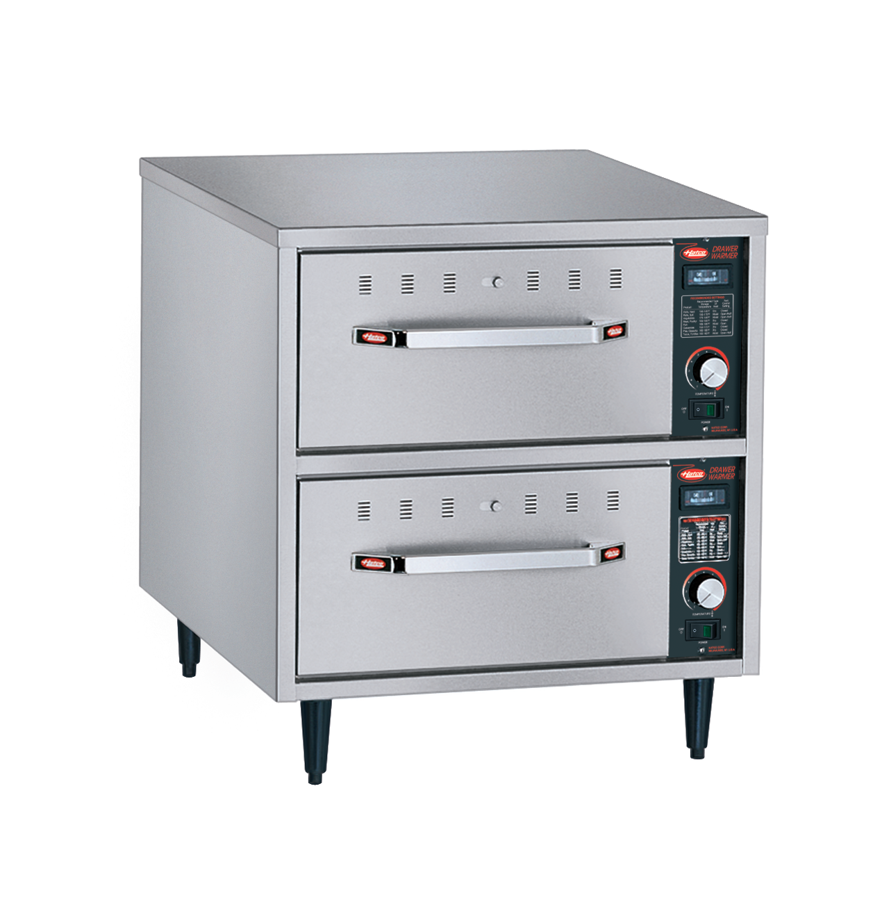 Hatco Free Standing Narrow Drawer Warmer HDW-2N