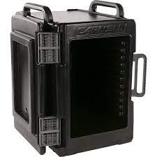 Carlisle Cateraide Black End Loading Insulated Food Pan Carrier IT40003