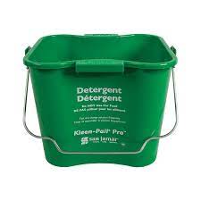 San Jamar Kleen-Pail in Green for Soap Solutions KPP196GN