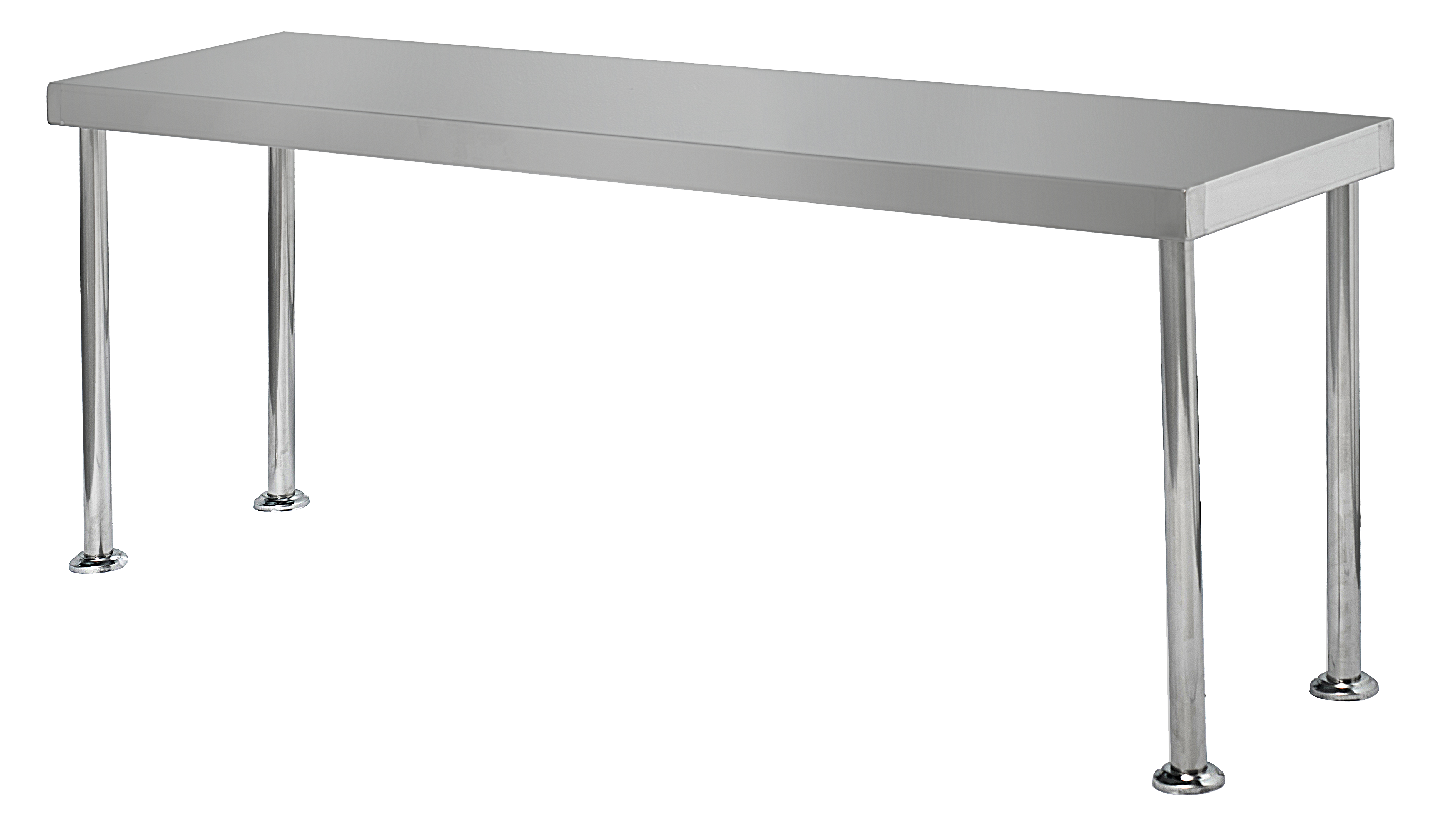 Simply Stainless 1200mm wide Bench Over Shelf SS12.1200