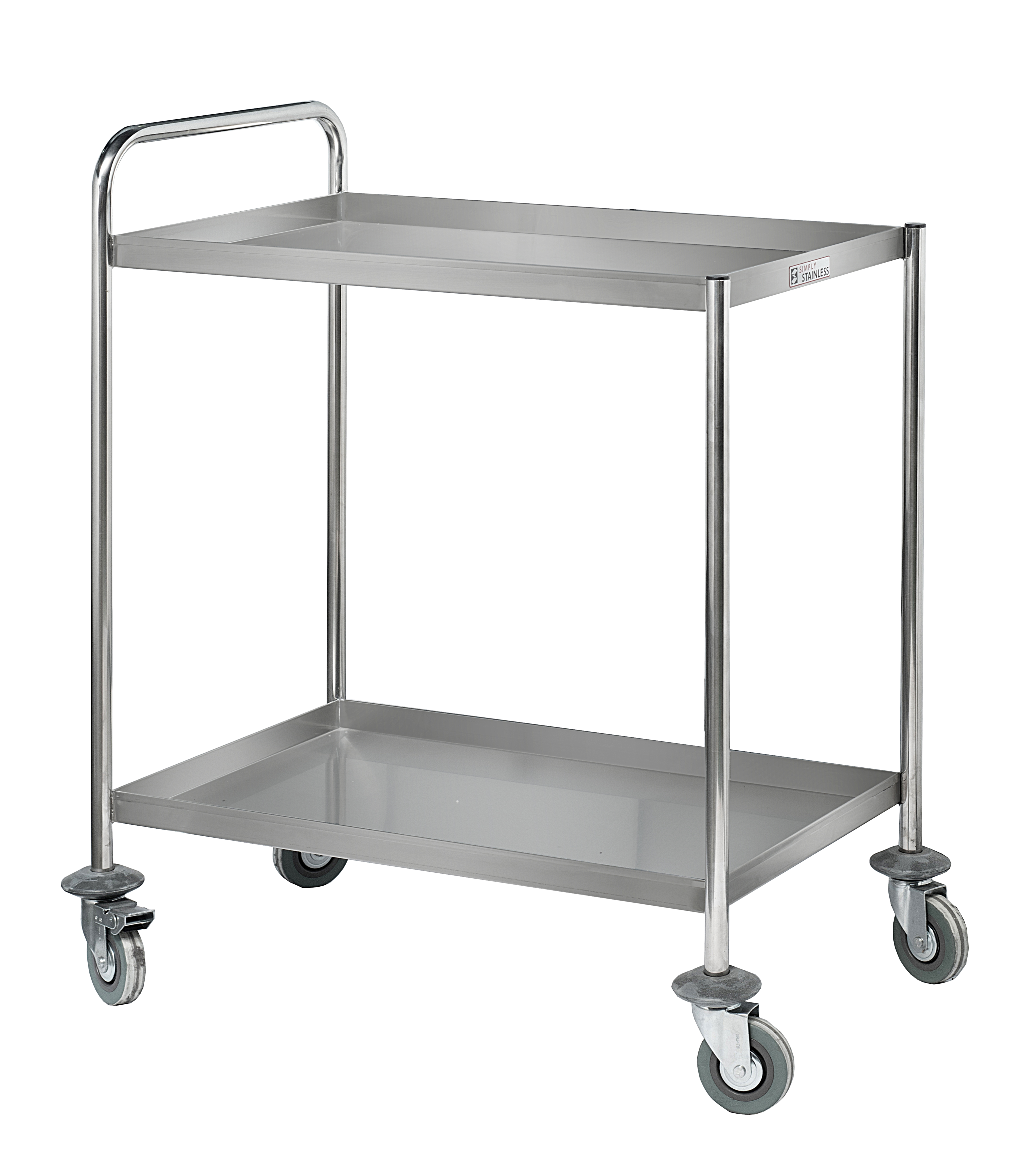 Simply Stainless Two Tier Trolley SS14