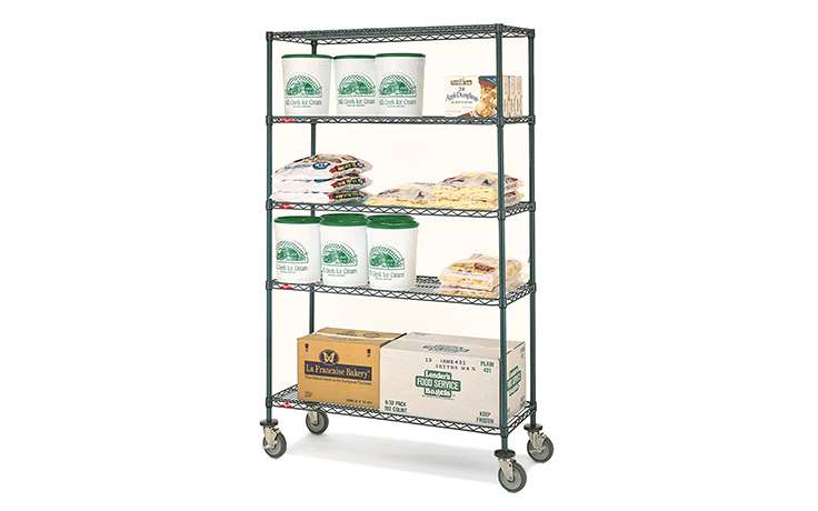 Metro Super Erecta Wire Shelving – 5 Tier Mobile NK3.M5T68.1836