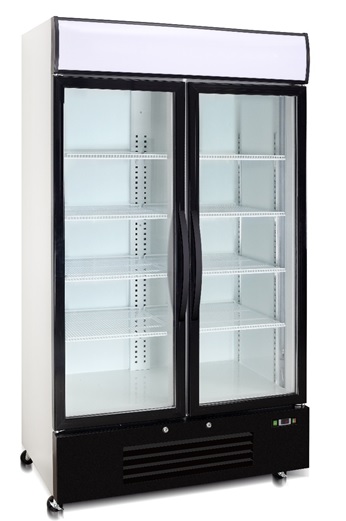 Saltas Double Door Display Freezer