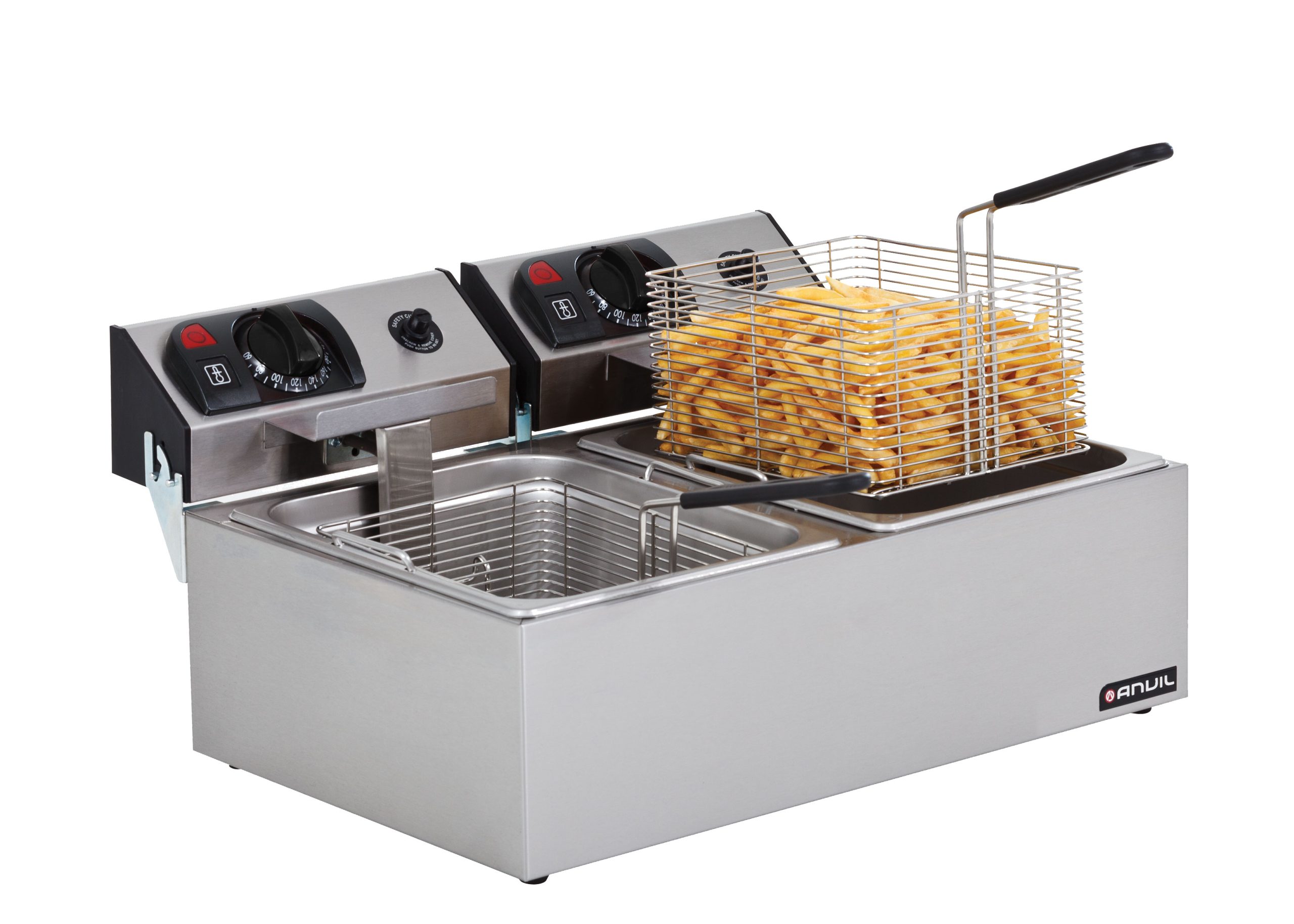 Anvil Fryer Deep Fat Double Pan