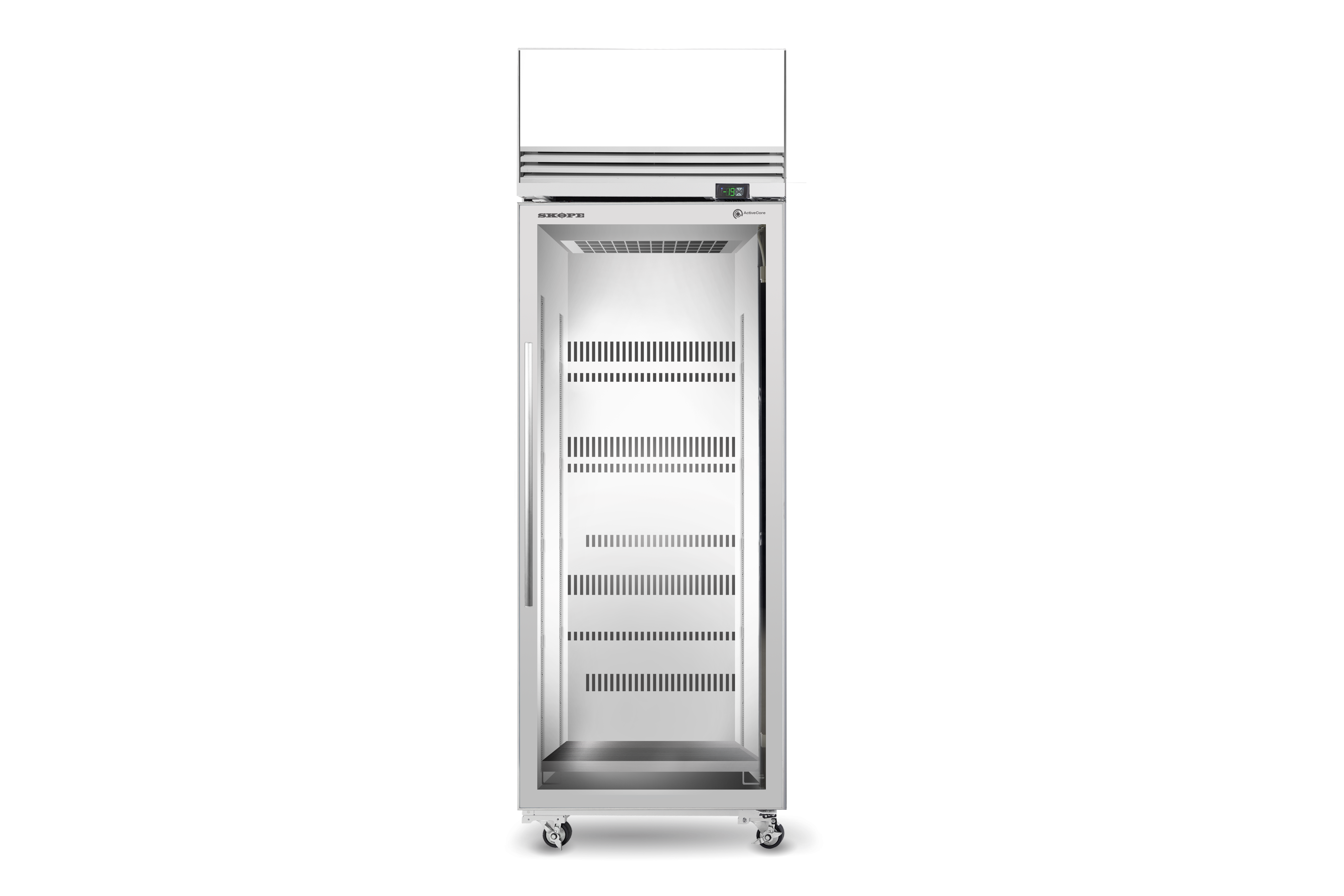 Skope TMF650N-Ice 1 Glass Door Upright Display or Storage Freezer