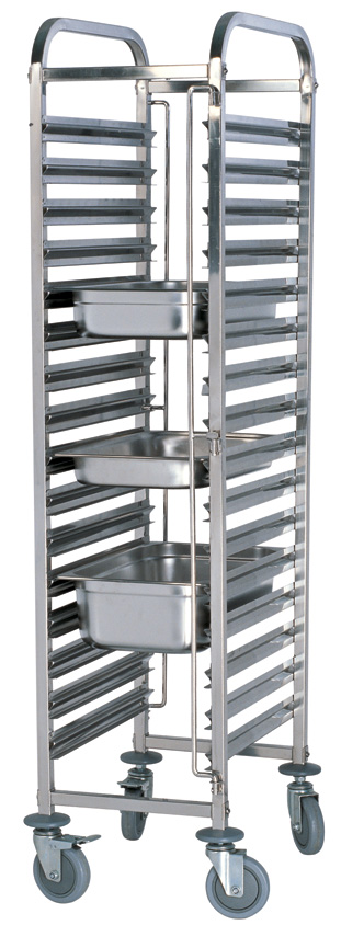 Anvil TRS0015 Stainless Steel 15 Tier GN Trolley