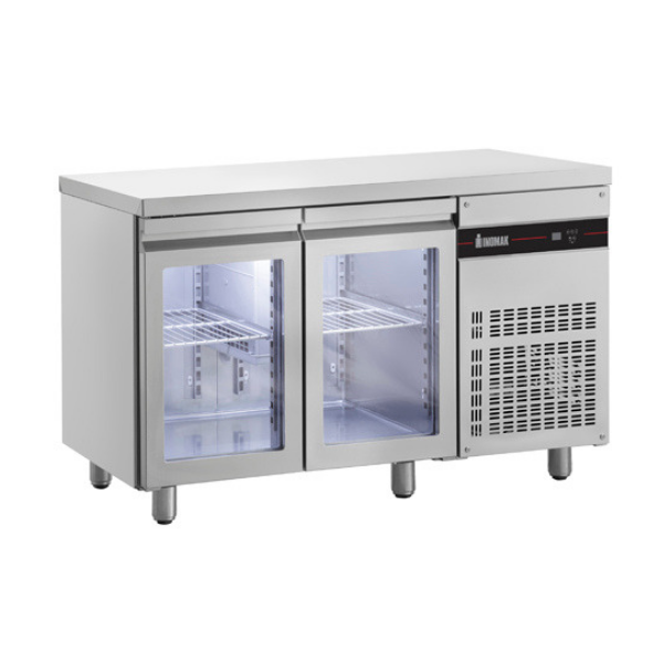 Inomak Glass Undercounter Fridge 1345mm